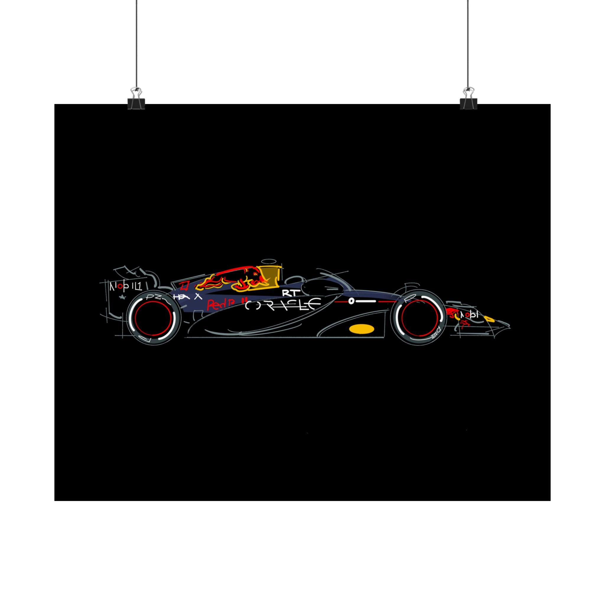 RedBull F1 Poster