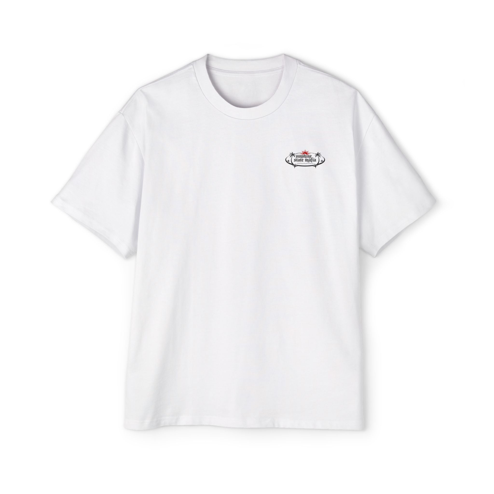 SUNSHINE STATE MAFIA Retro Palm Beach Muscle Car Graphic Shirt