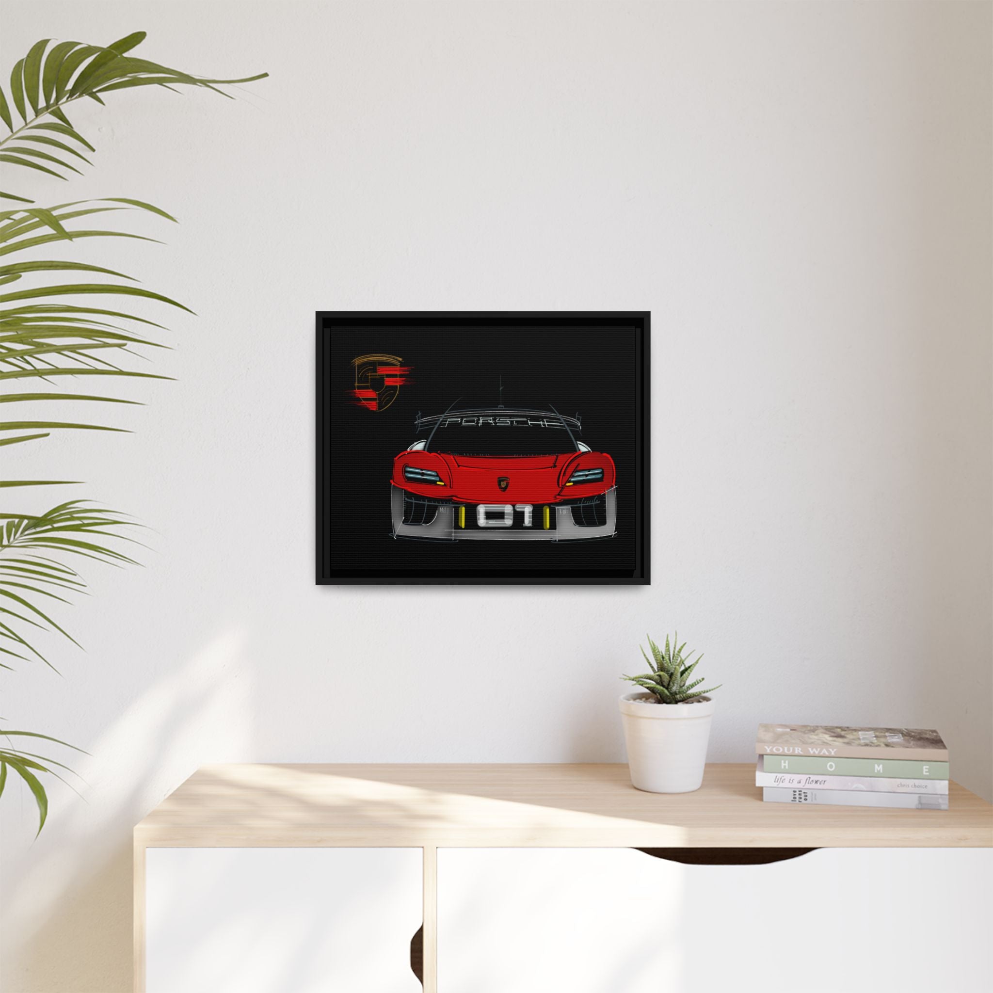 Mission R Framed