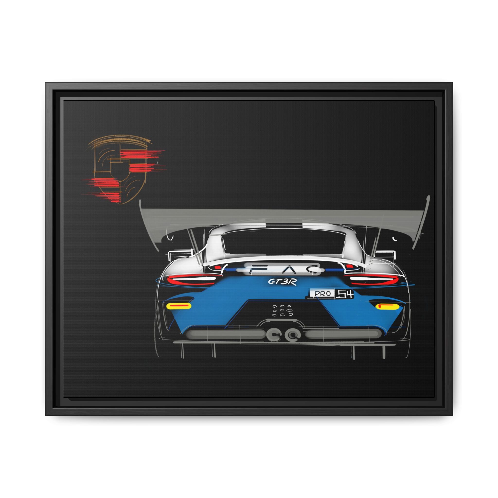 GT3R Rear Framed