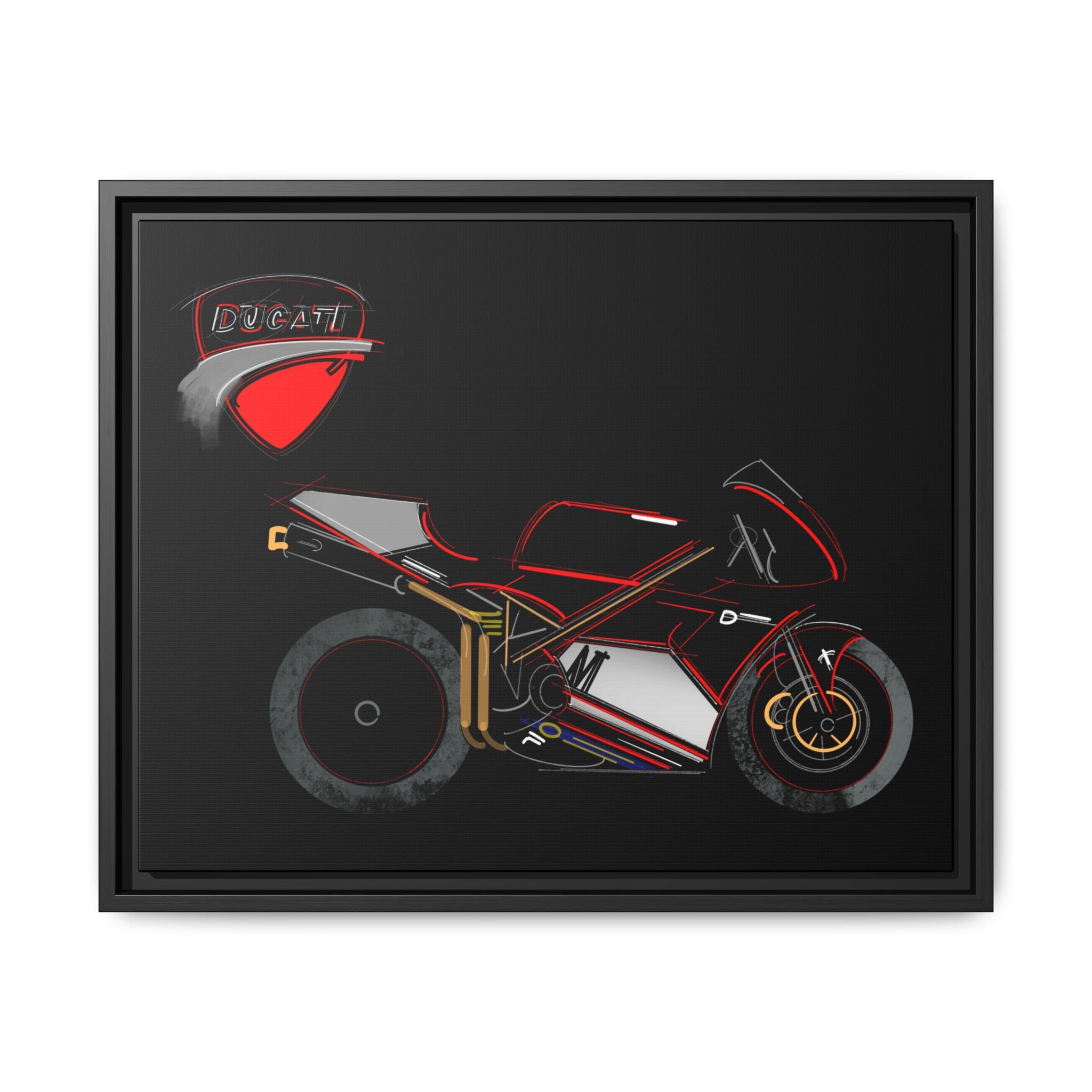 916 + Logo Framed
