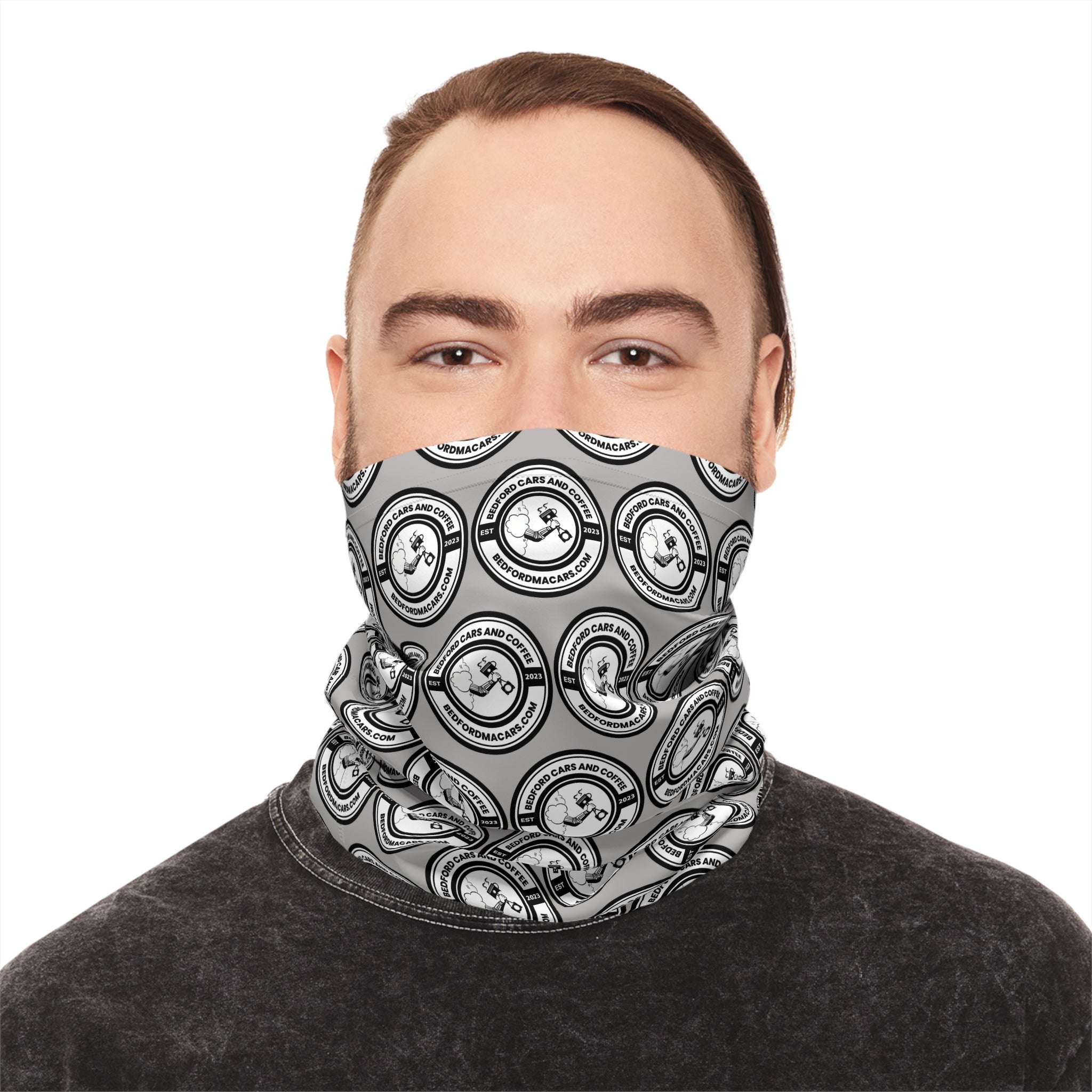 Bedford Cars & Coffee Logo Neck Gaiter