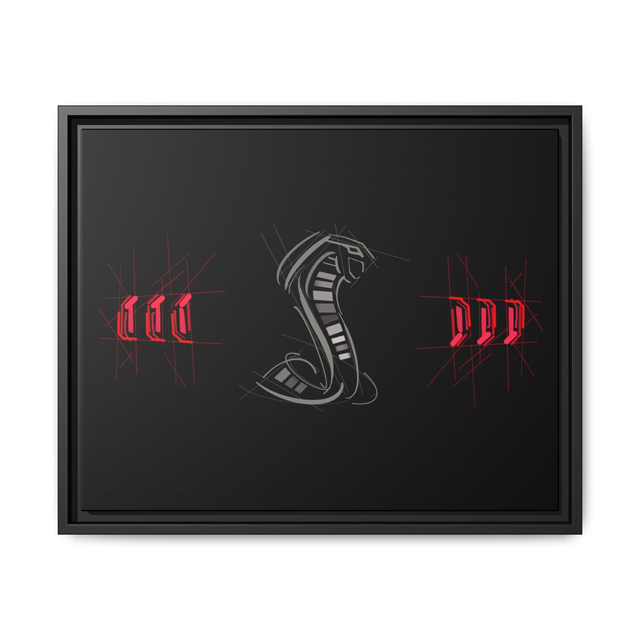Shelby Snake Taillights Framed