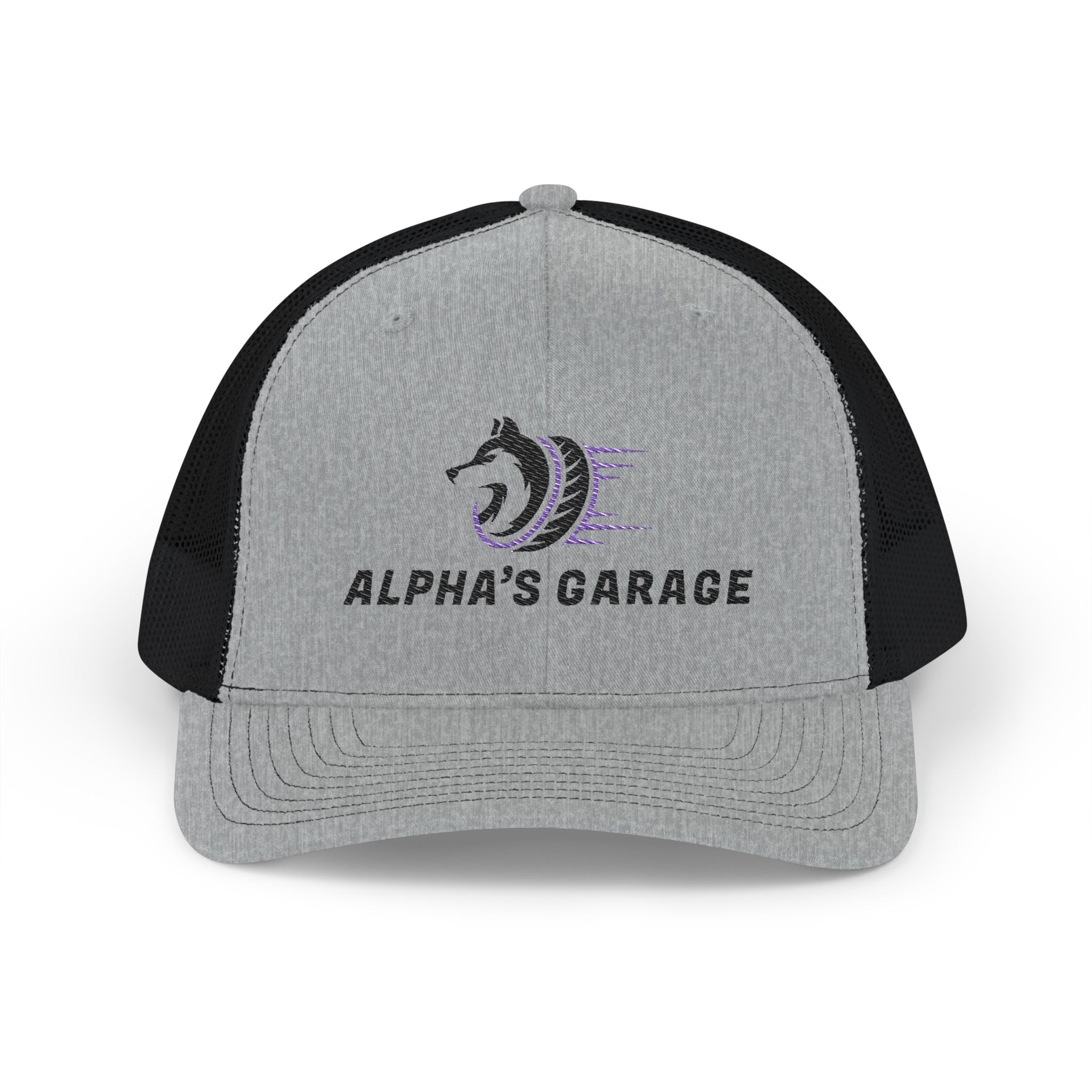 ALPHA'S GARAGE Trucker Hat