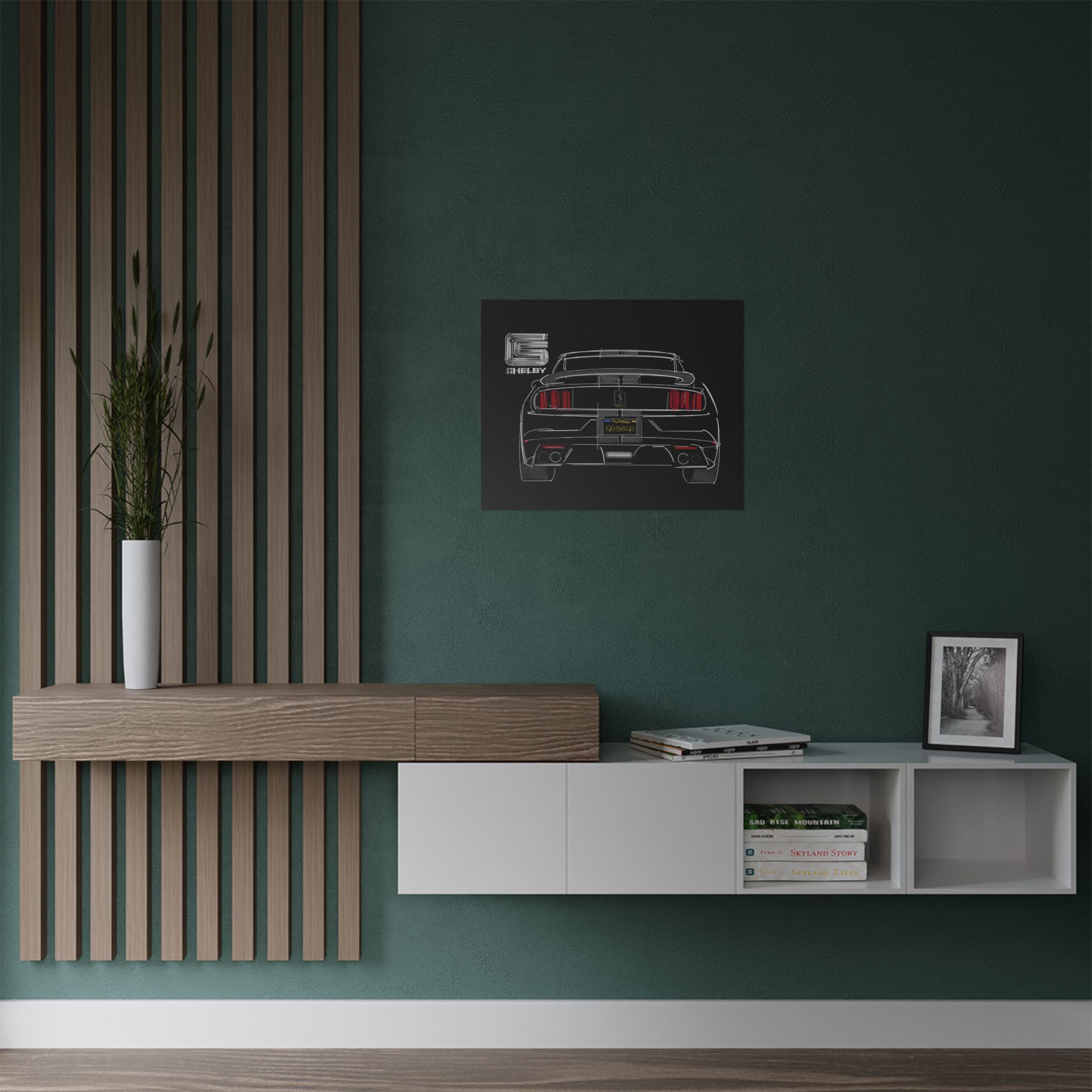 GT350 Rear + CS Poster