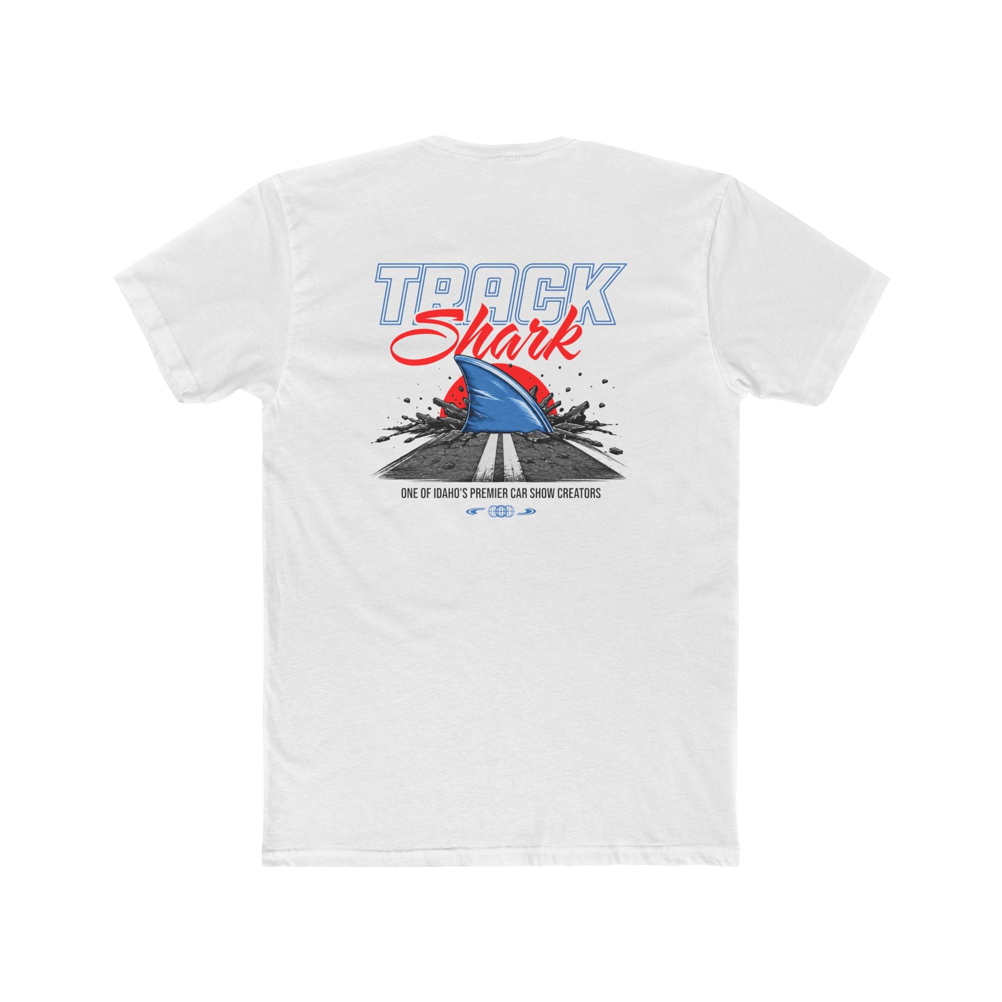 TRACKSHARK CLUB — Retro Racing Shark Lightweight Tee