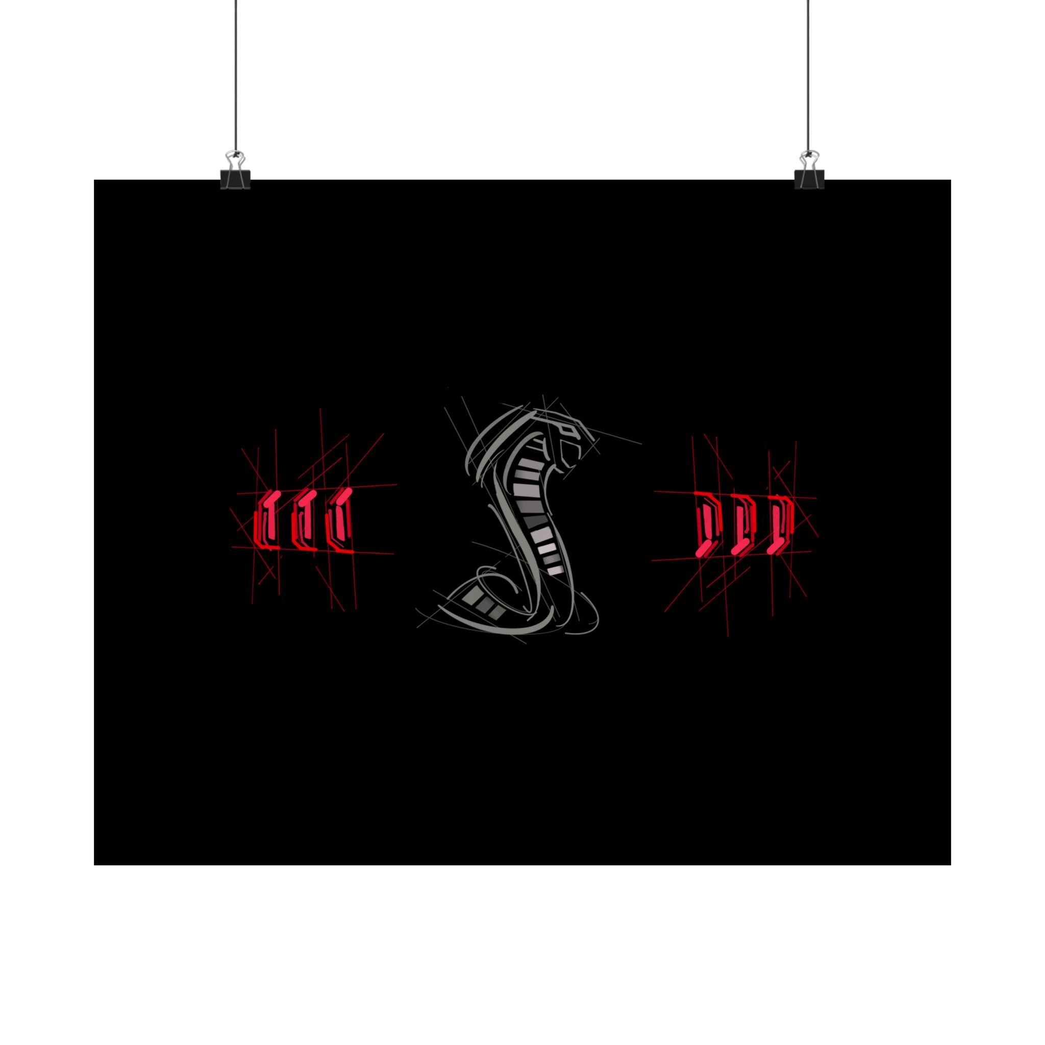 Shelby Snake + Taillights Poster