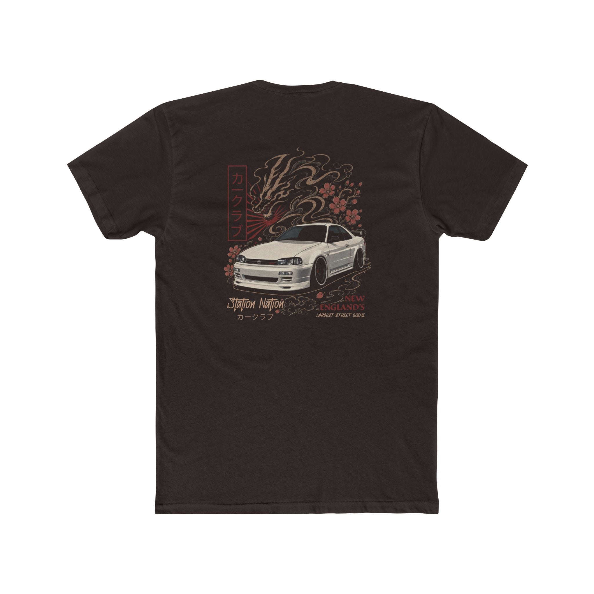 STATION NATION Sakura Japanese Street Style Lightweight Shirt