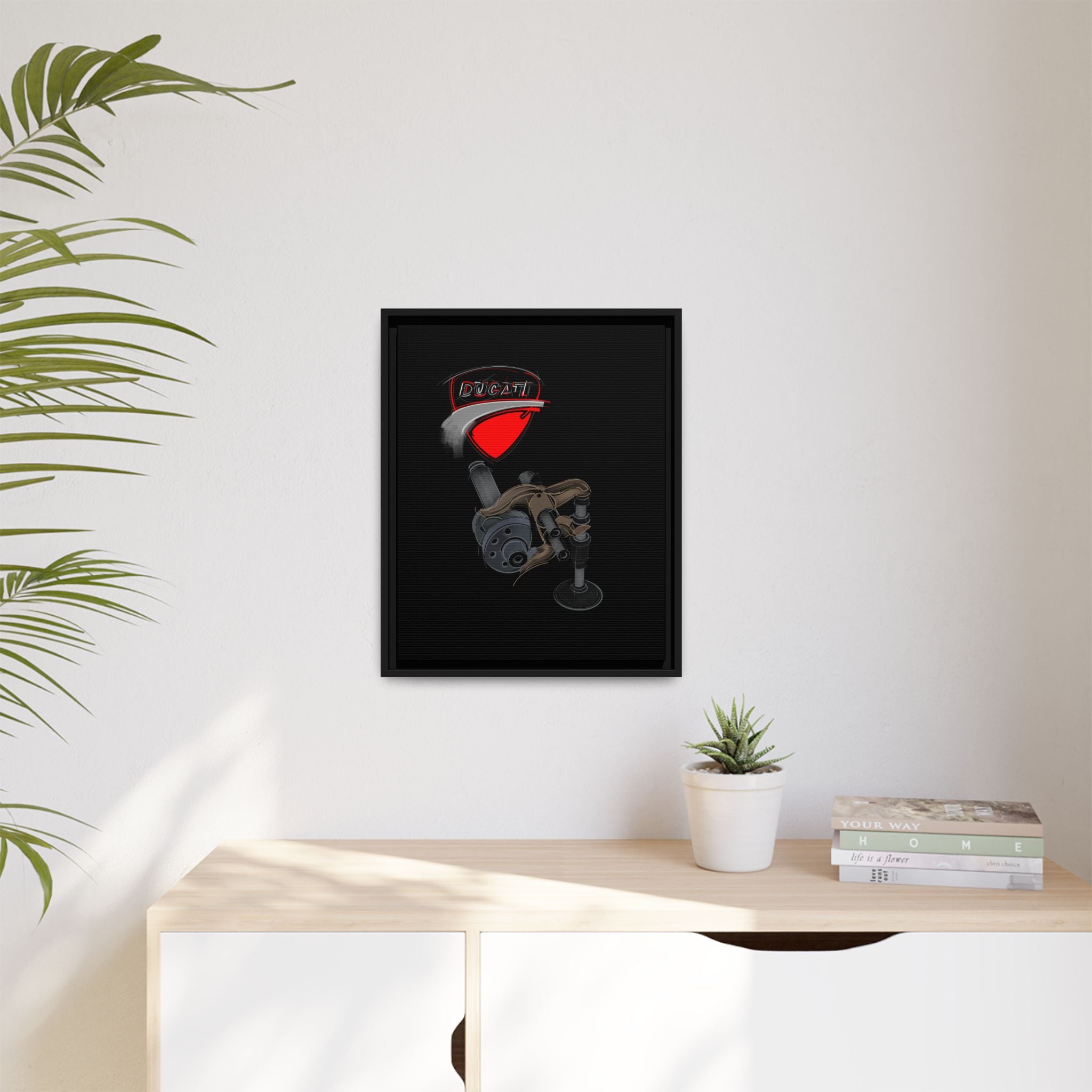 Desmo + Logo Framed