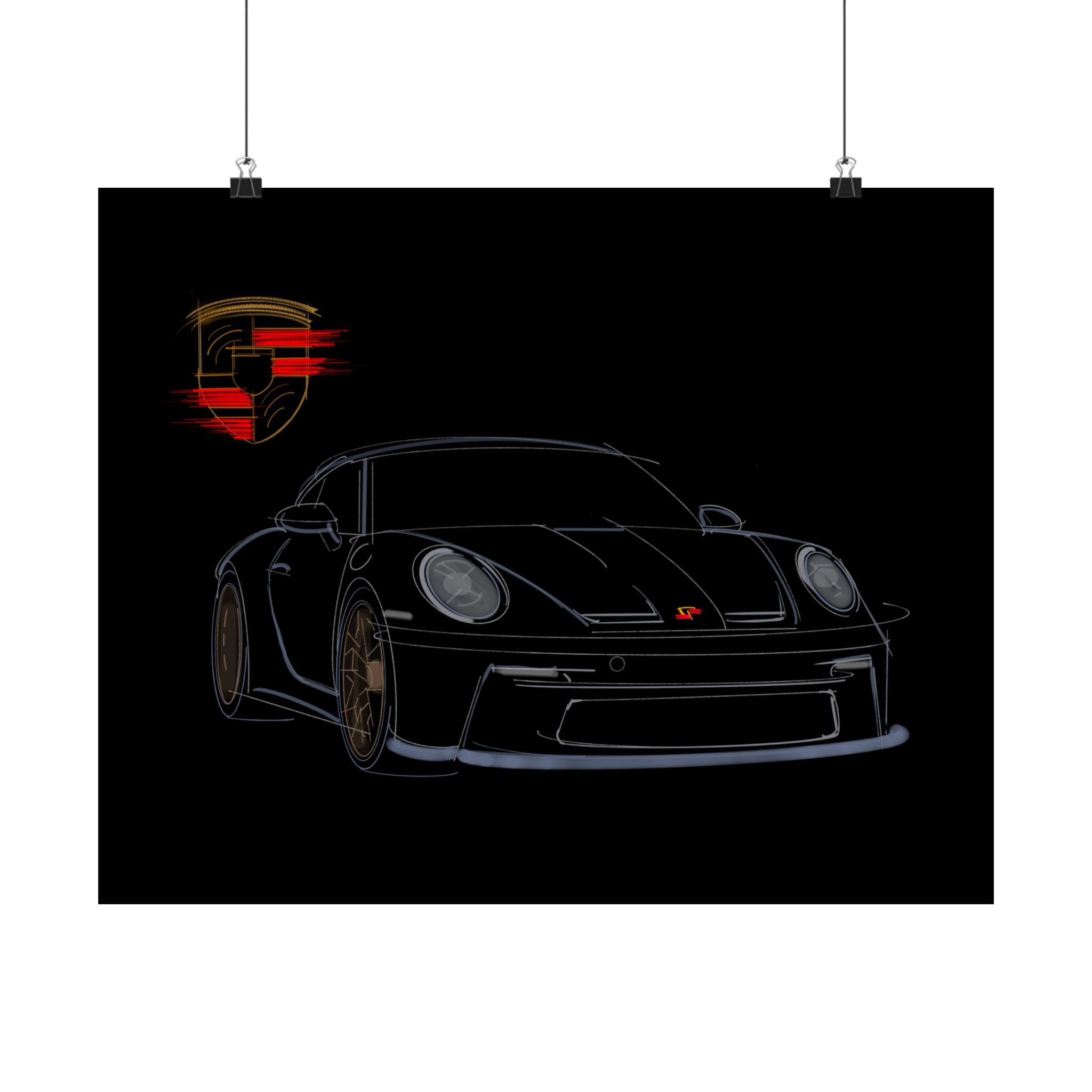 GT3 Touring Poster