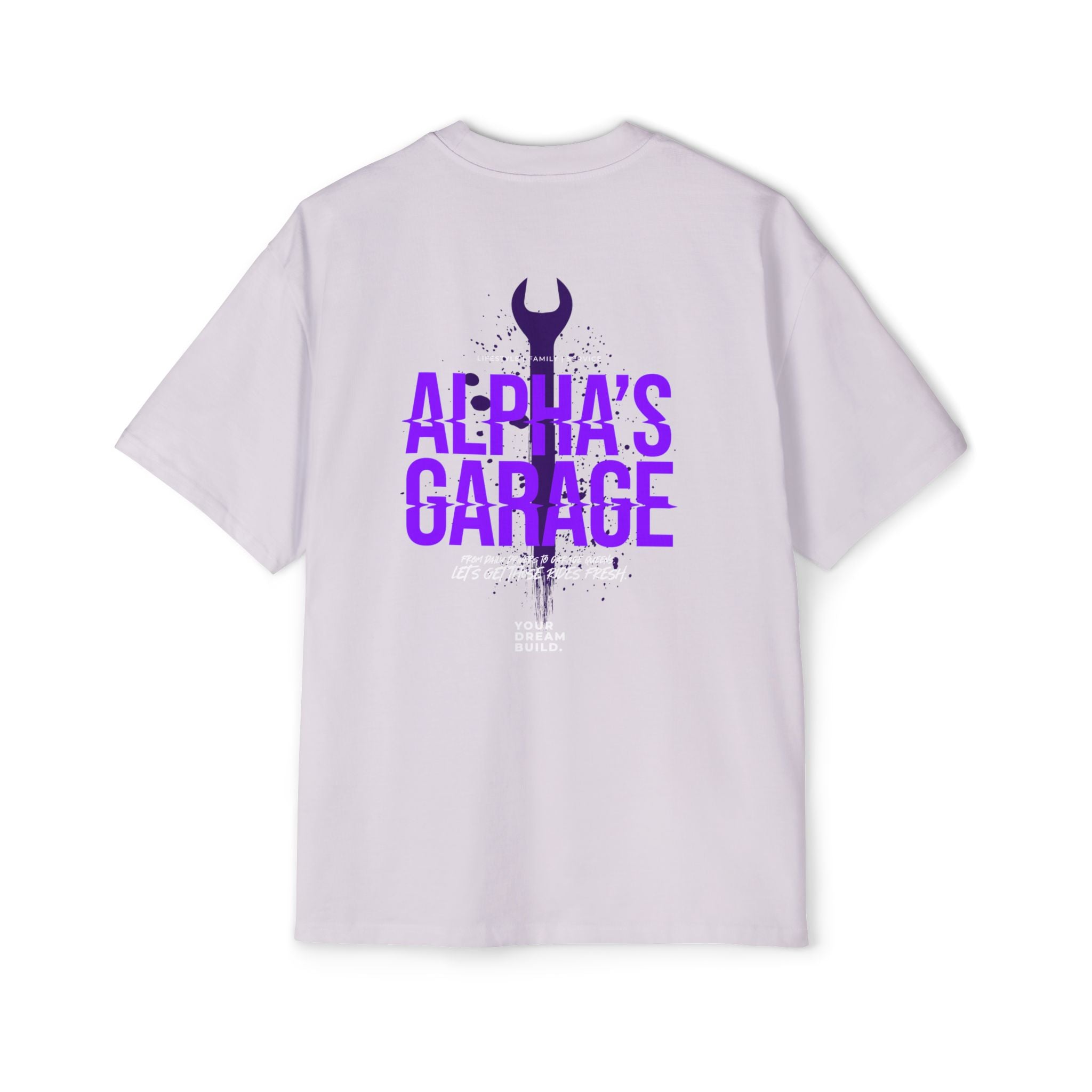 ALPHA'S GARAGE Mechanic Logo Shirt