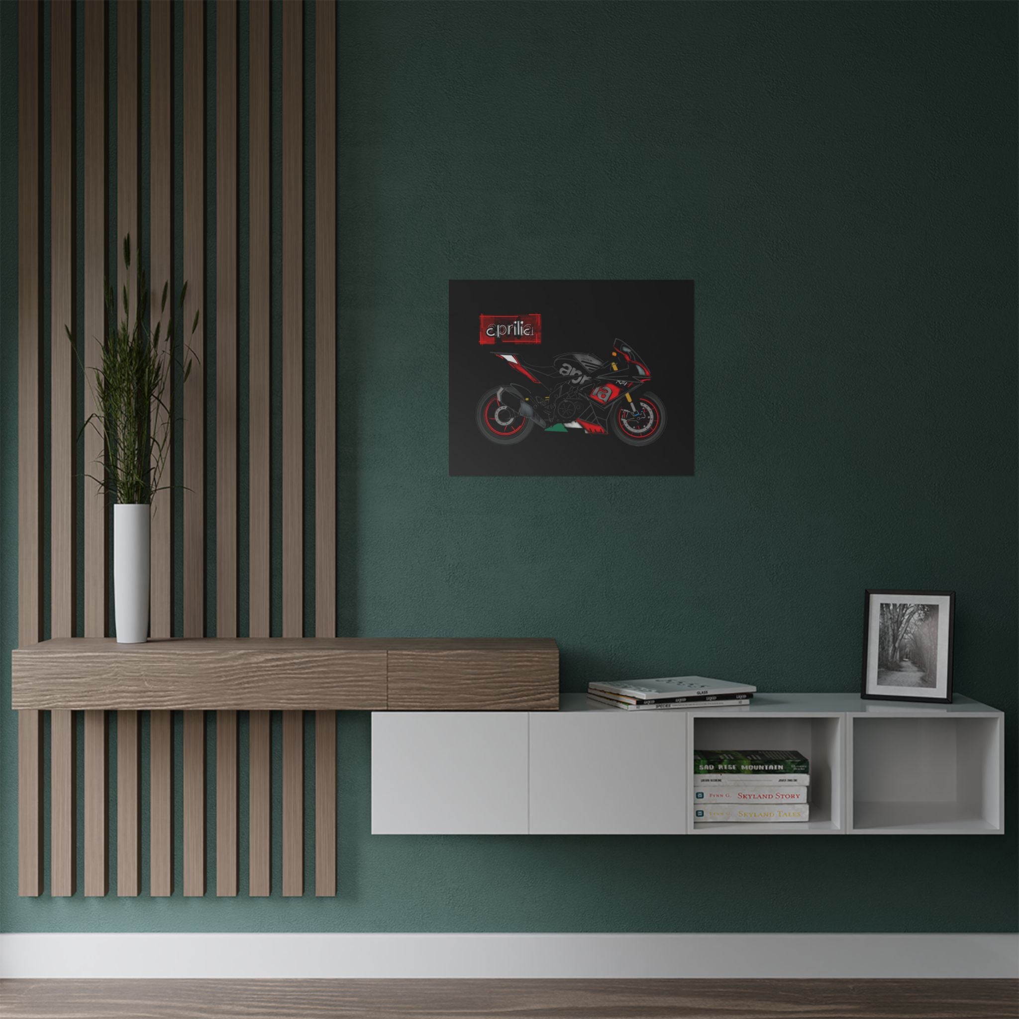 Aprilia + Logo Poster