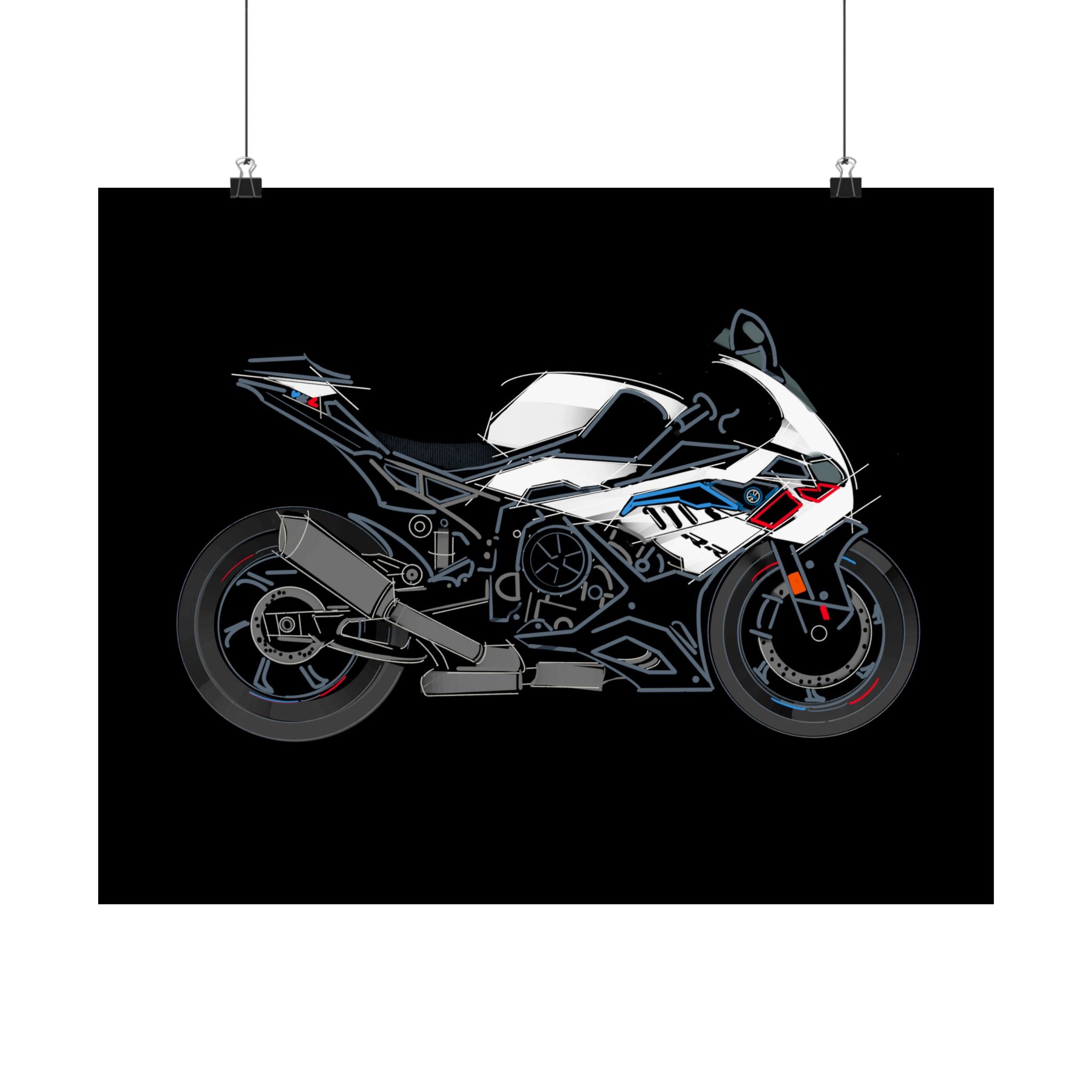 BMW S 1000 RR Poster