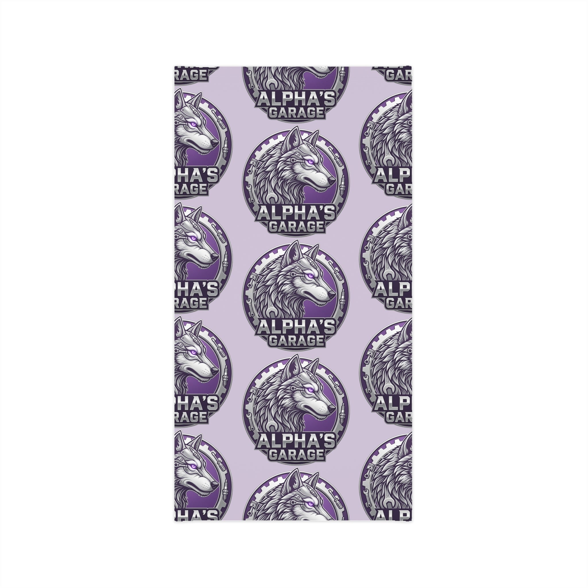 ALPHA'S GARAGE Logo Neck Gaiter