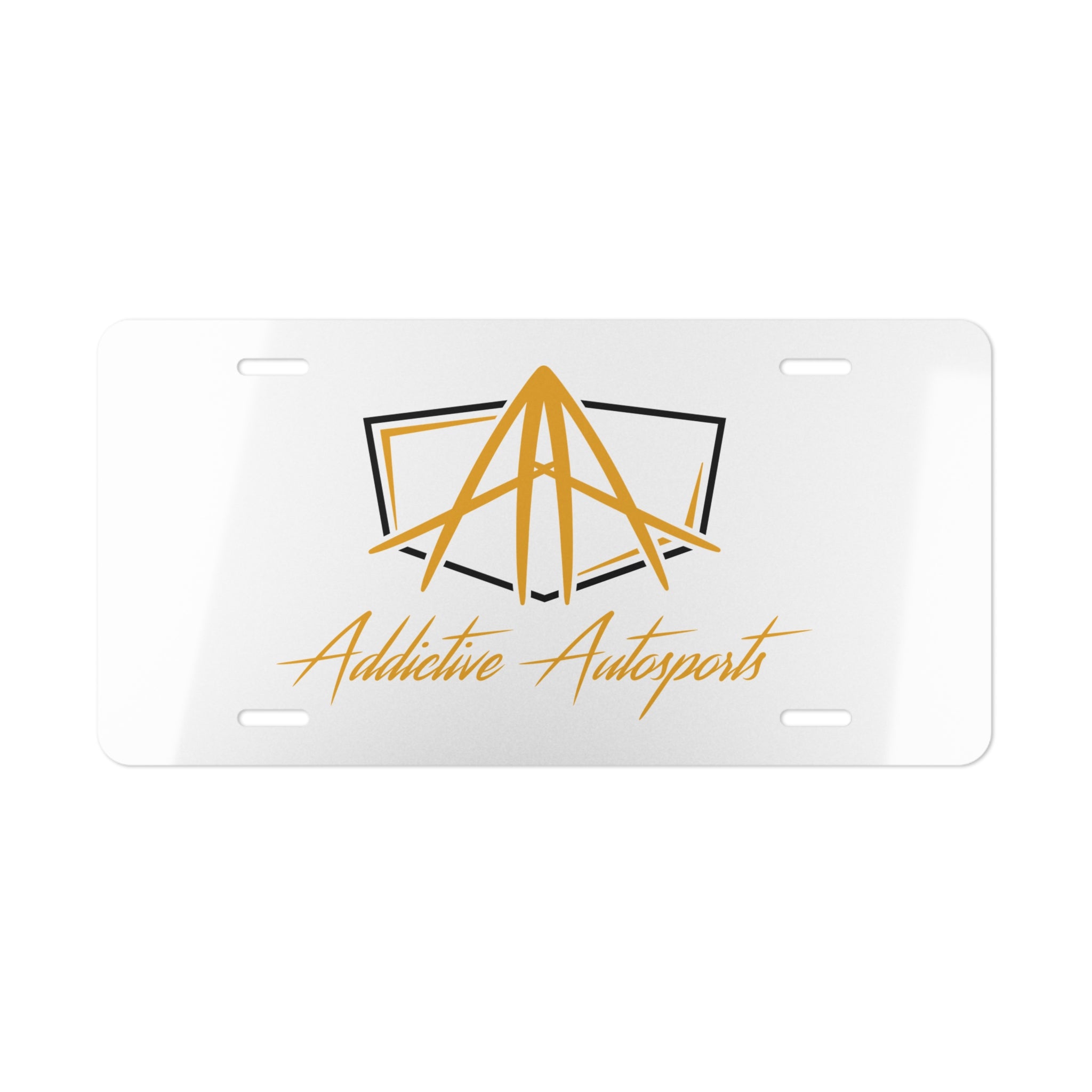 ADDICTIVE AUTO Logo Vanity Plate