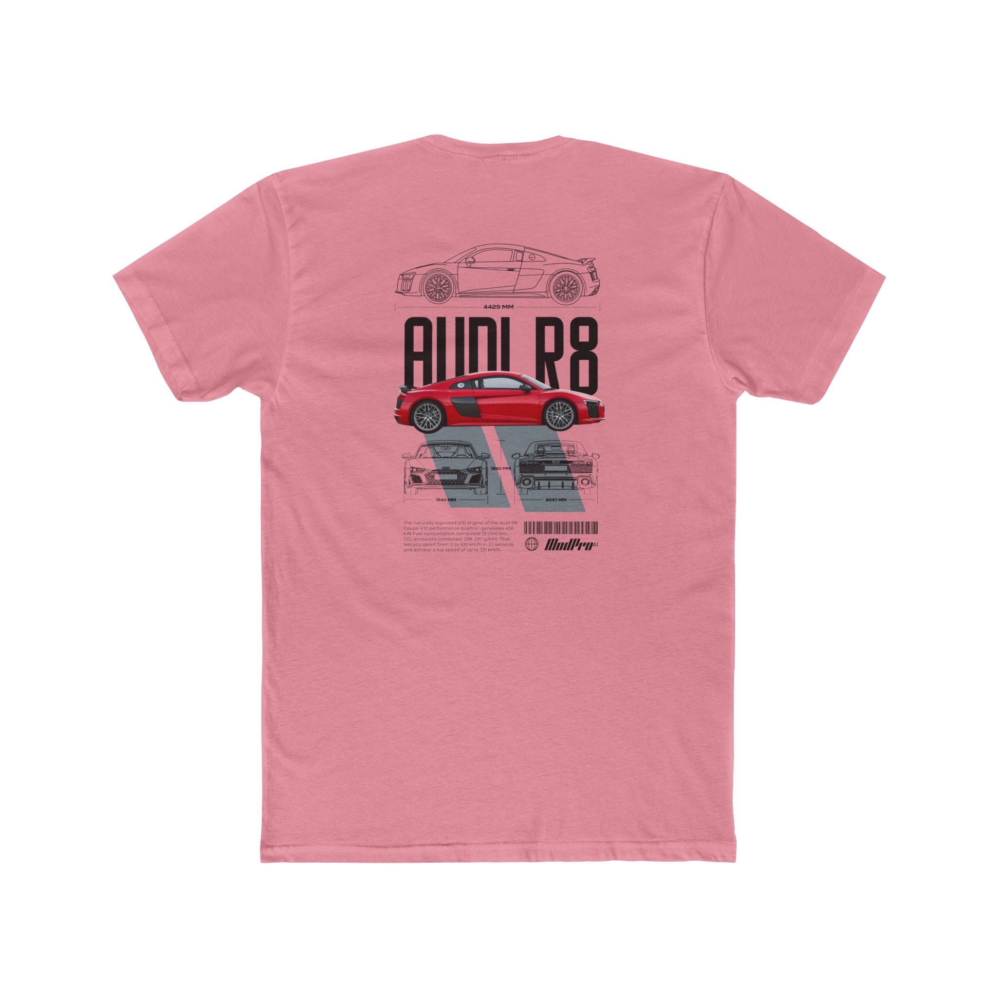 ModPro Audi R8 Blueprint Lightweight Tee