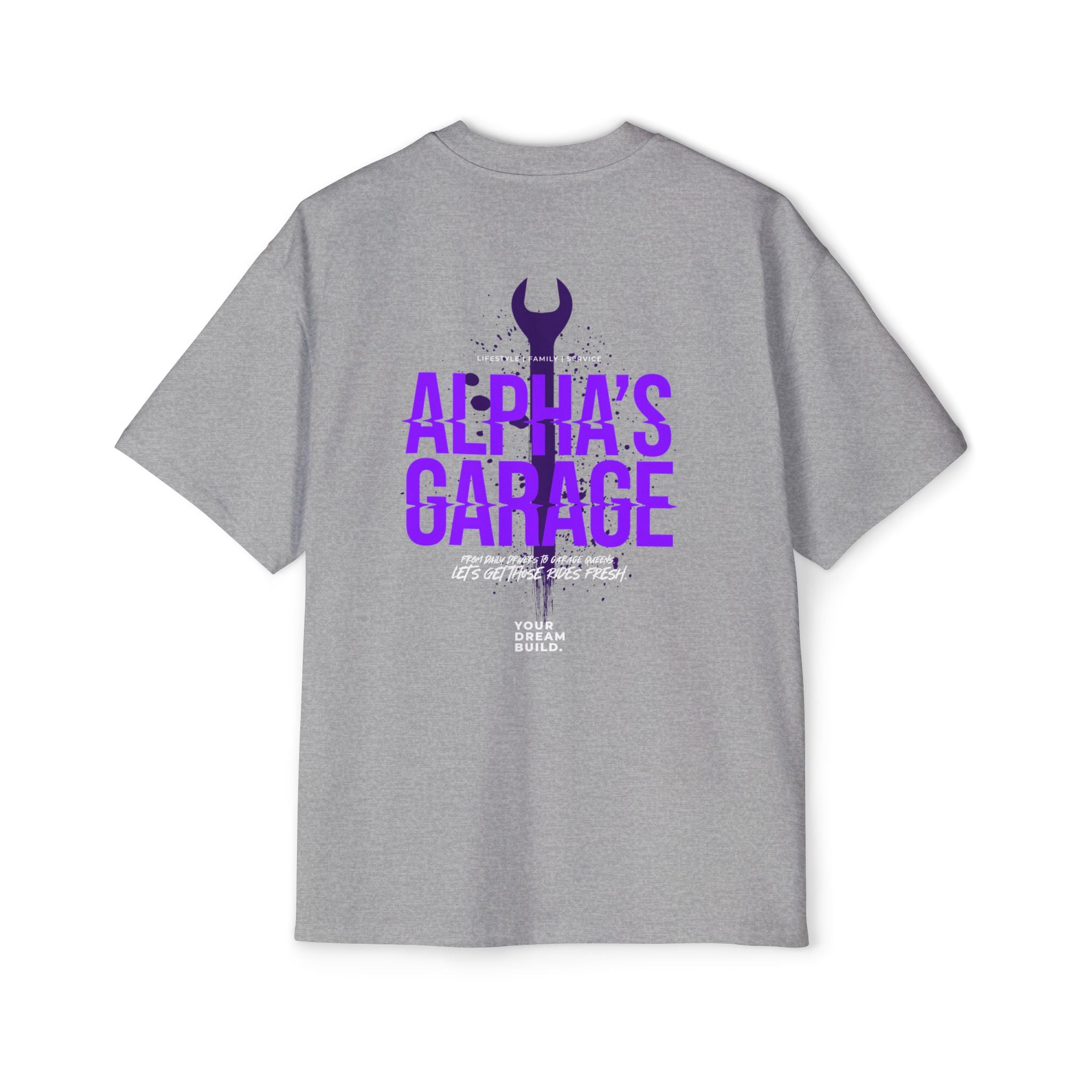 ALPHA'S GARAGE Mechanic Logo Shirt