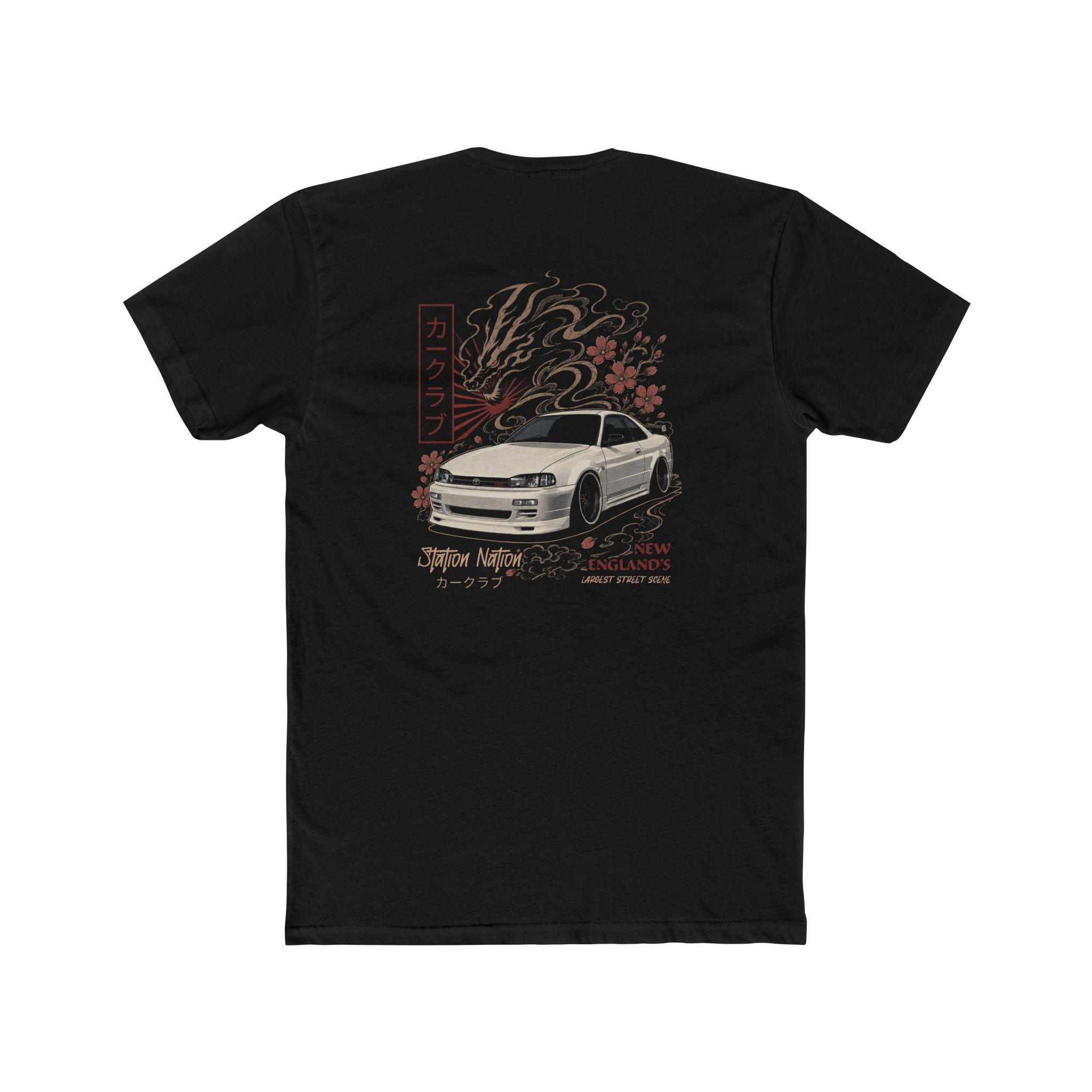 STATION NATION Sakura Japanese Street Style Lightweight Shirt