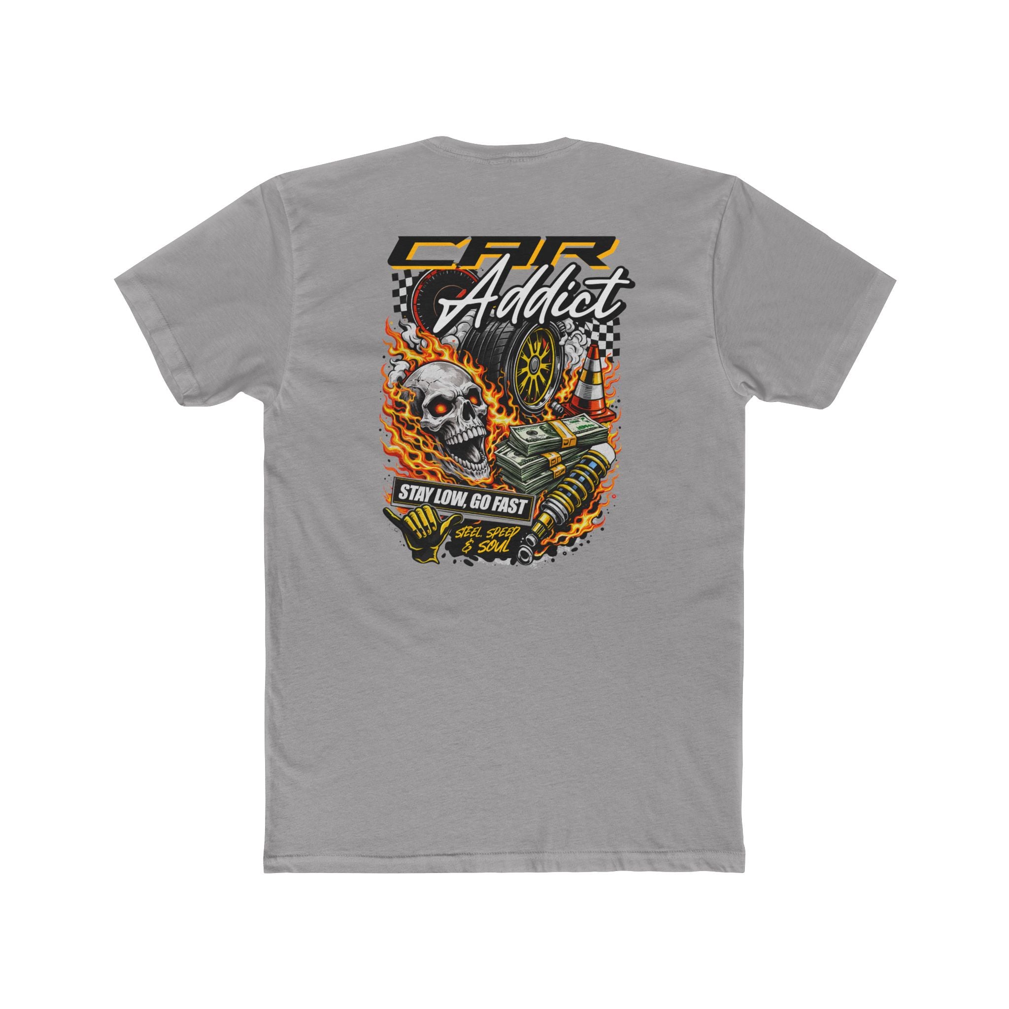 ModPro "Stay Low Go Fast" Skull Racing Lightweight Tee