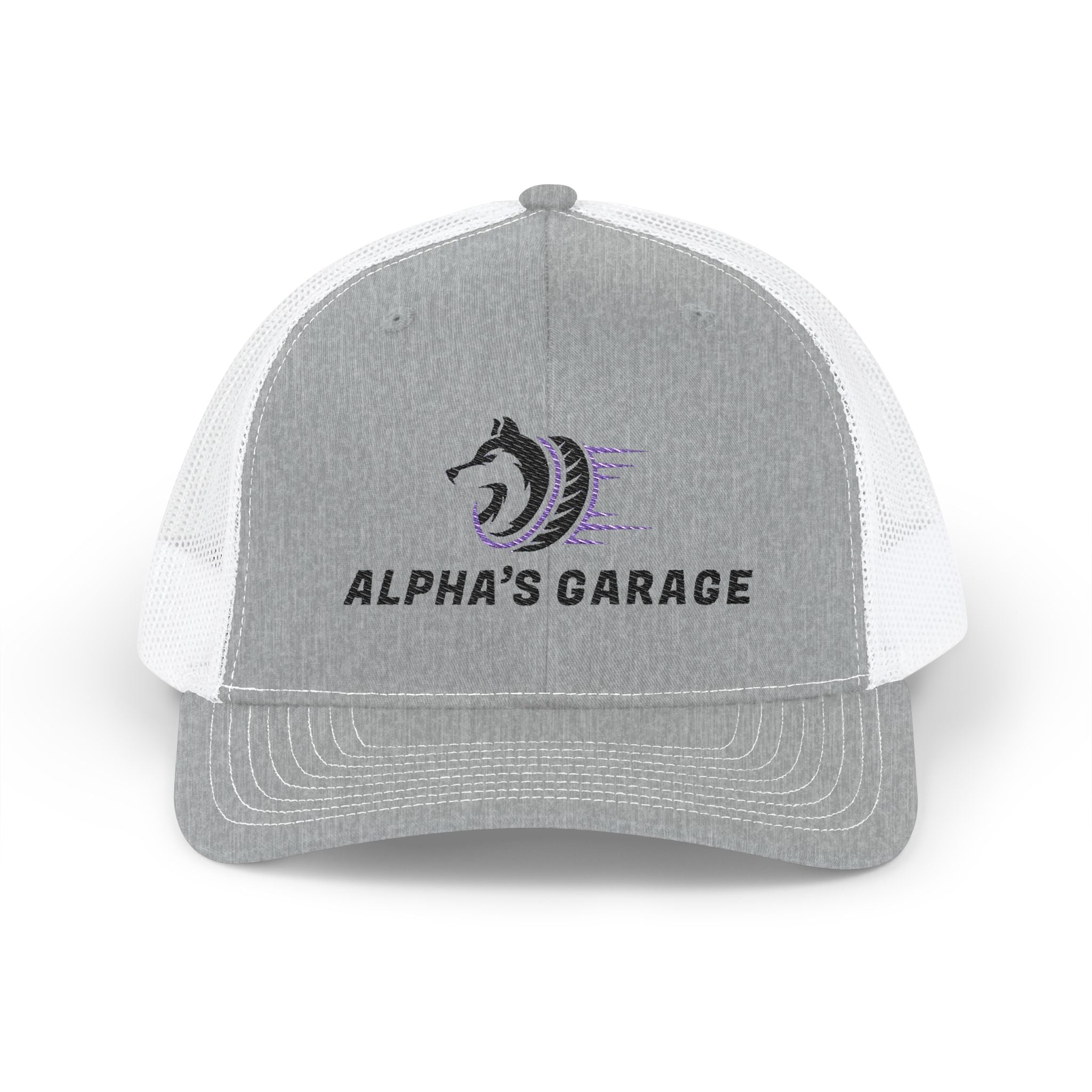 ALPHA'S GARAGE Trucker Hat