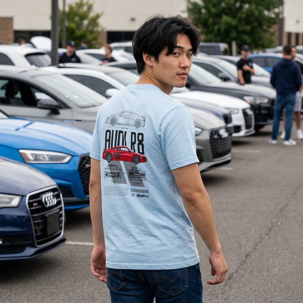 ModPro Audi R8 Blueprint Lightweight Tee