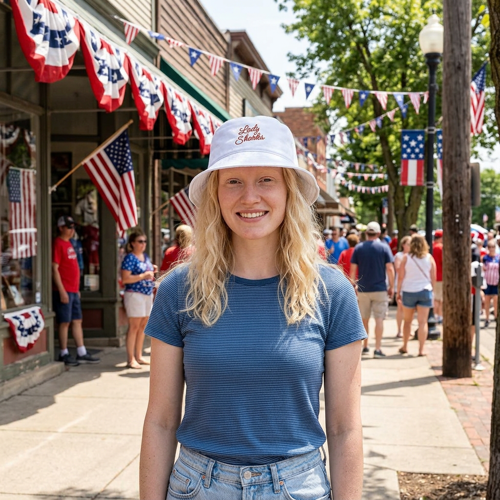 LADY SHARKS Bucket Hat