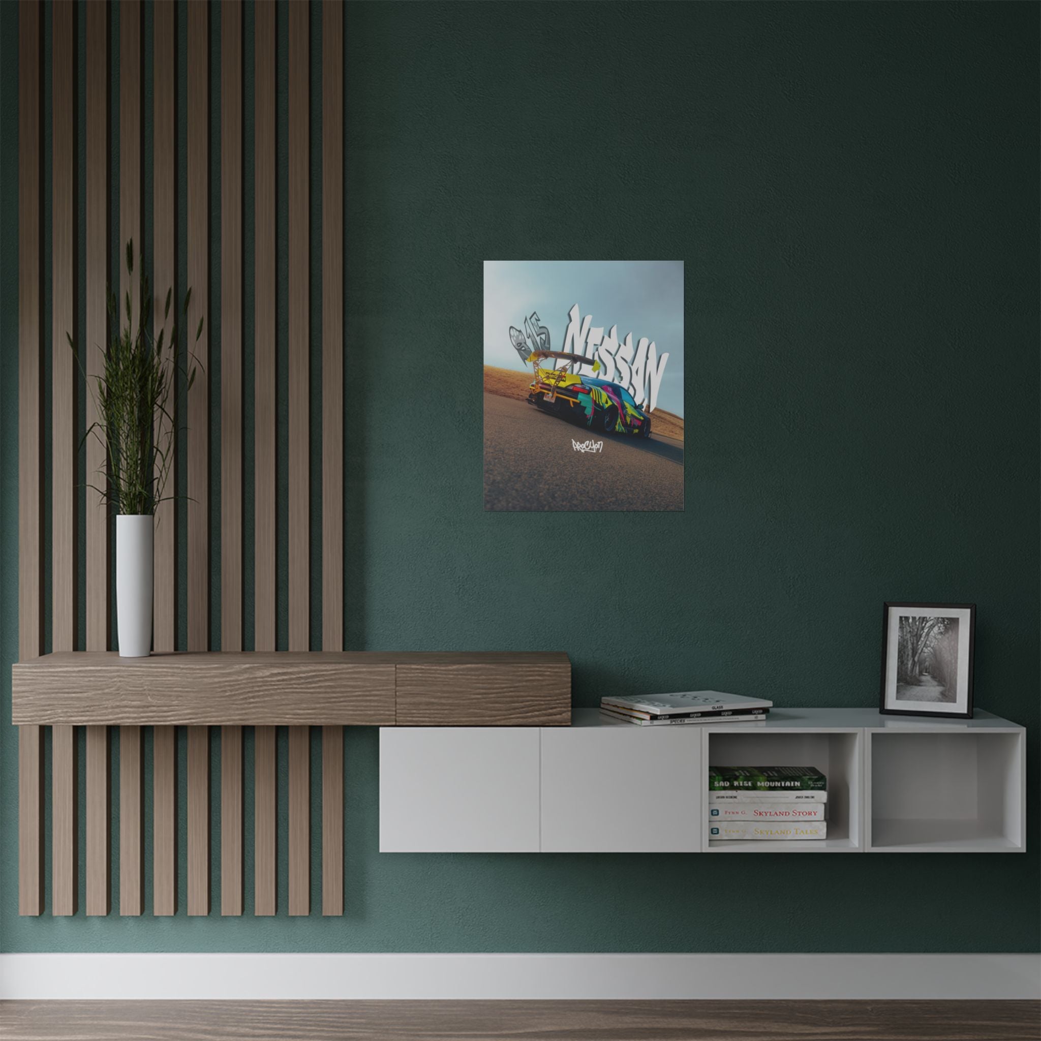 Nissan Skyline Racing Poster