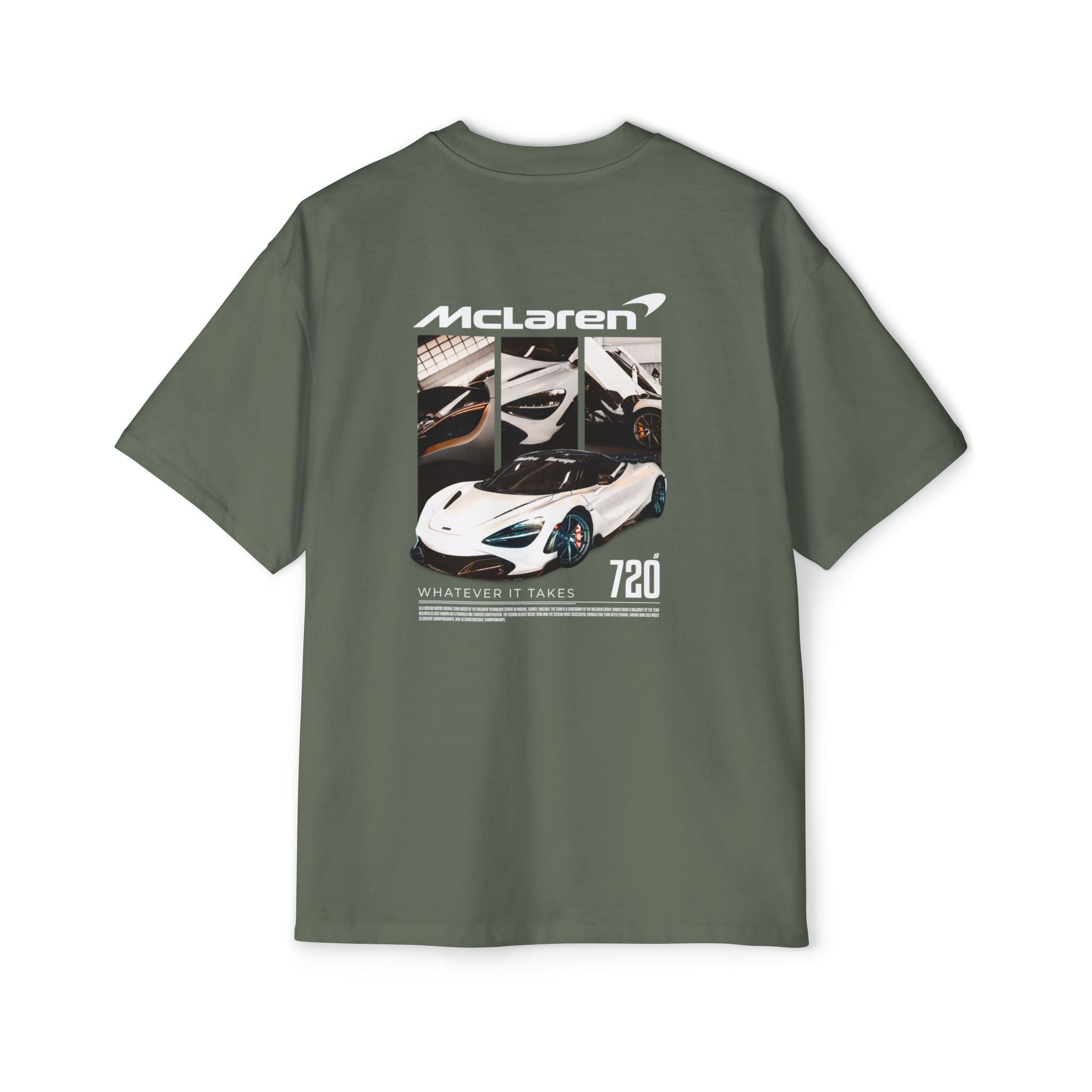 ModPro McLaren 720S Graphic Shirt - White Print