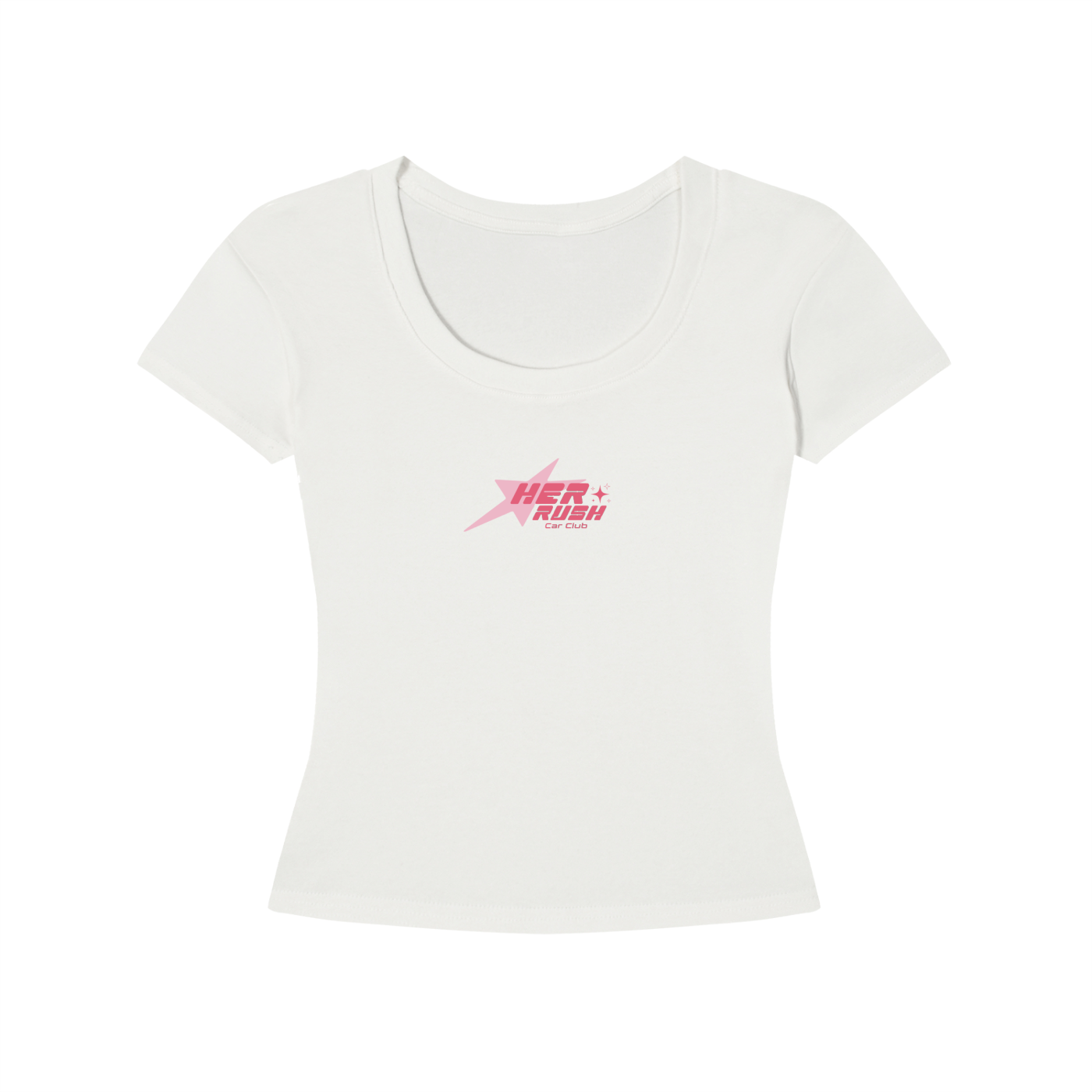 HER_RUSH Logo Scoop Neck Shirt - Women's