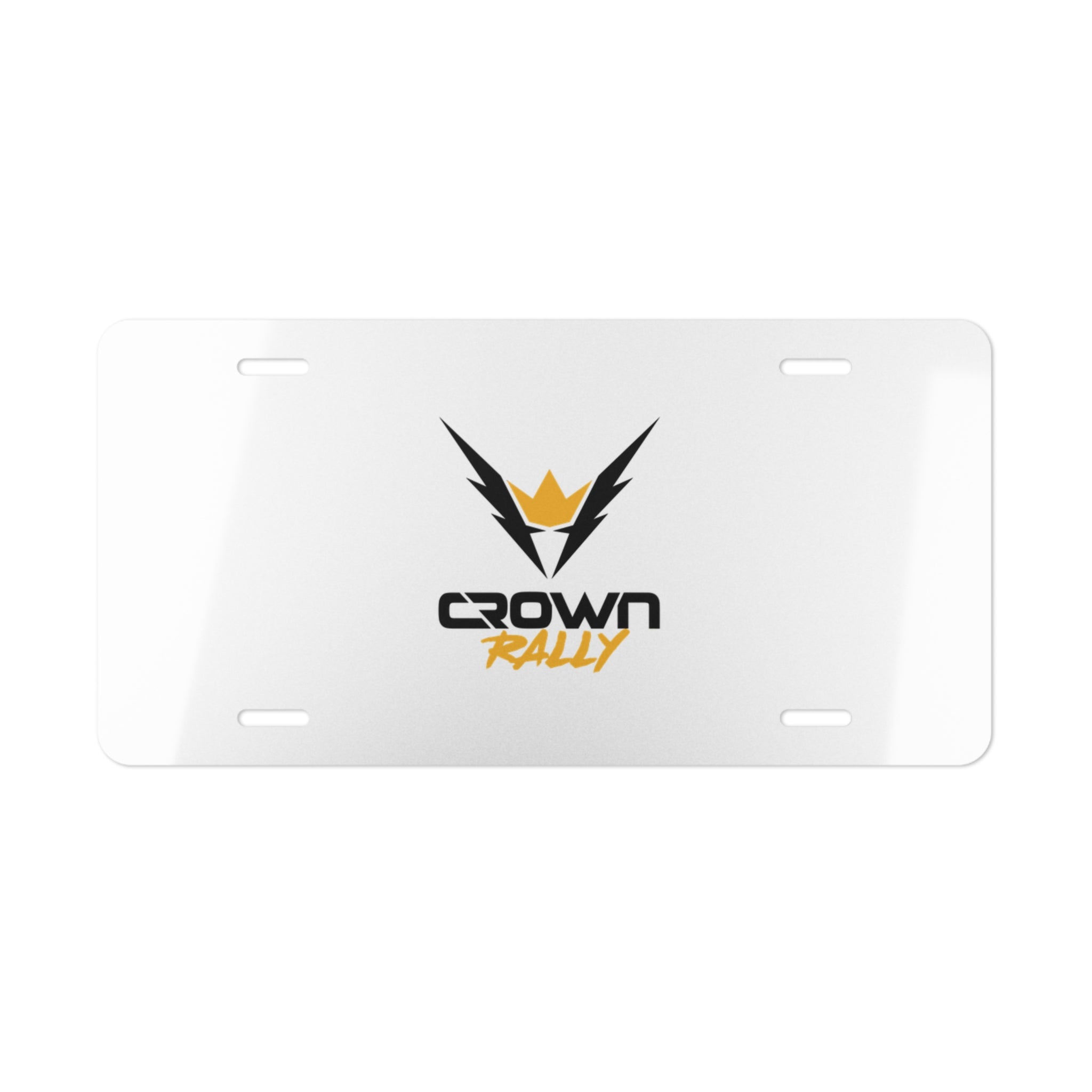Crown Rally Vanity Plate