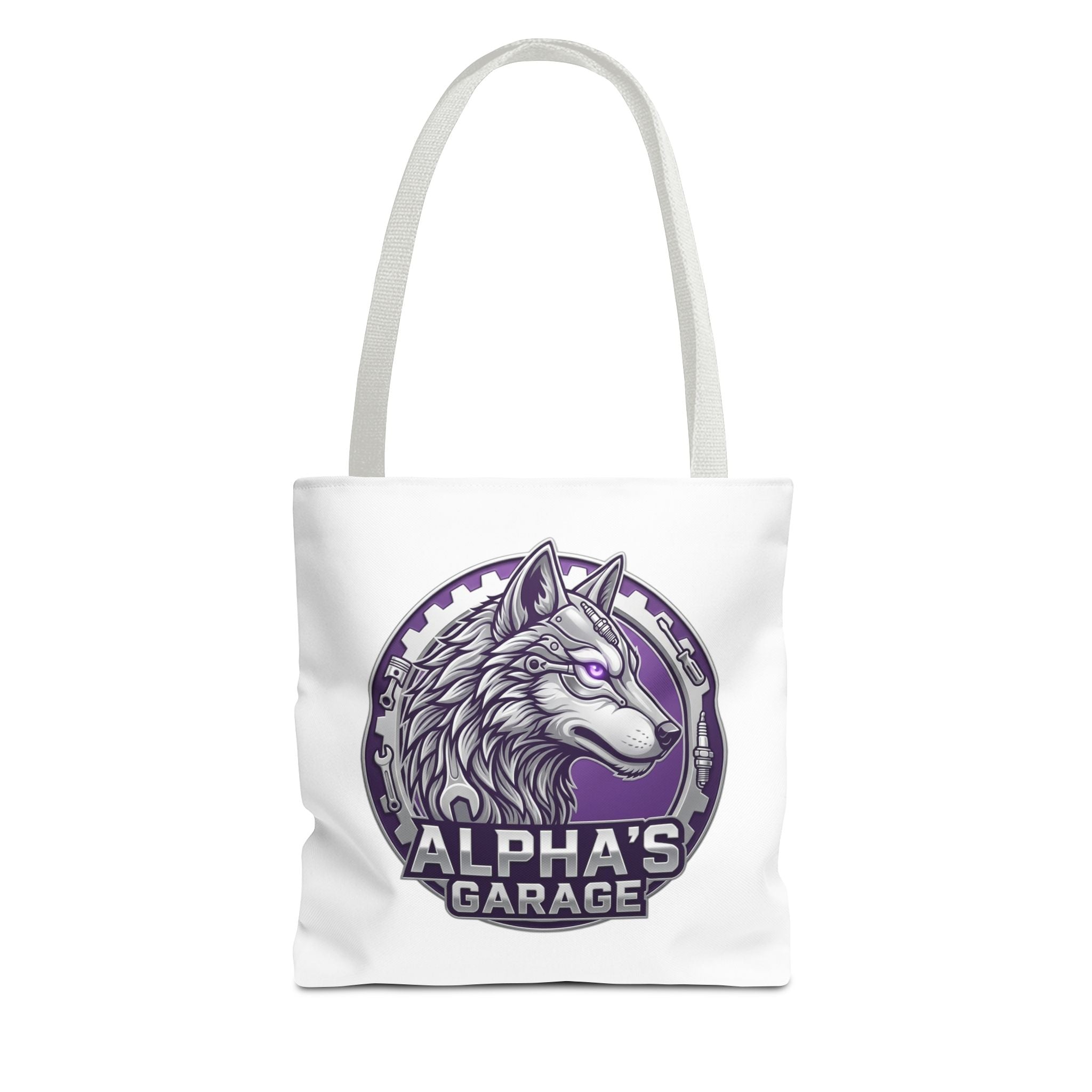 ALPHA'S GARAGE Tote Bag