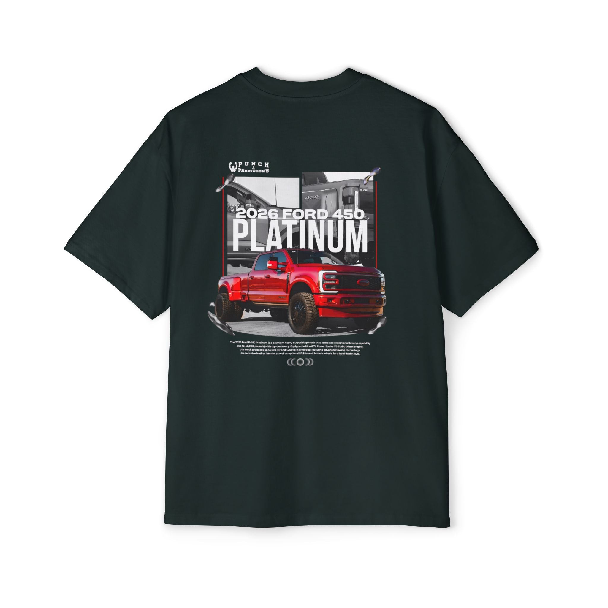 Punch For Parkinson's Ford F-150 PLATINUM Graphic Tee