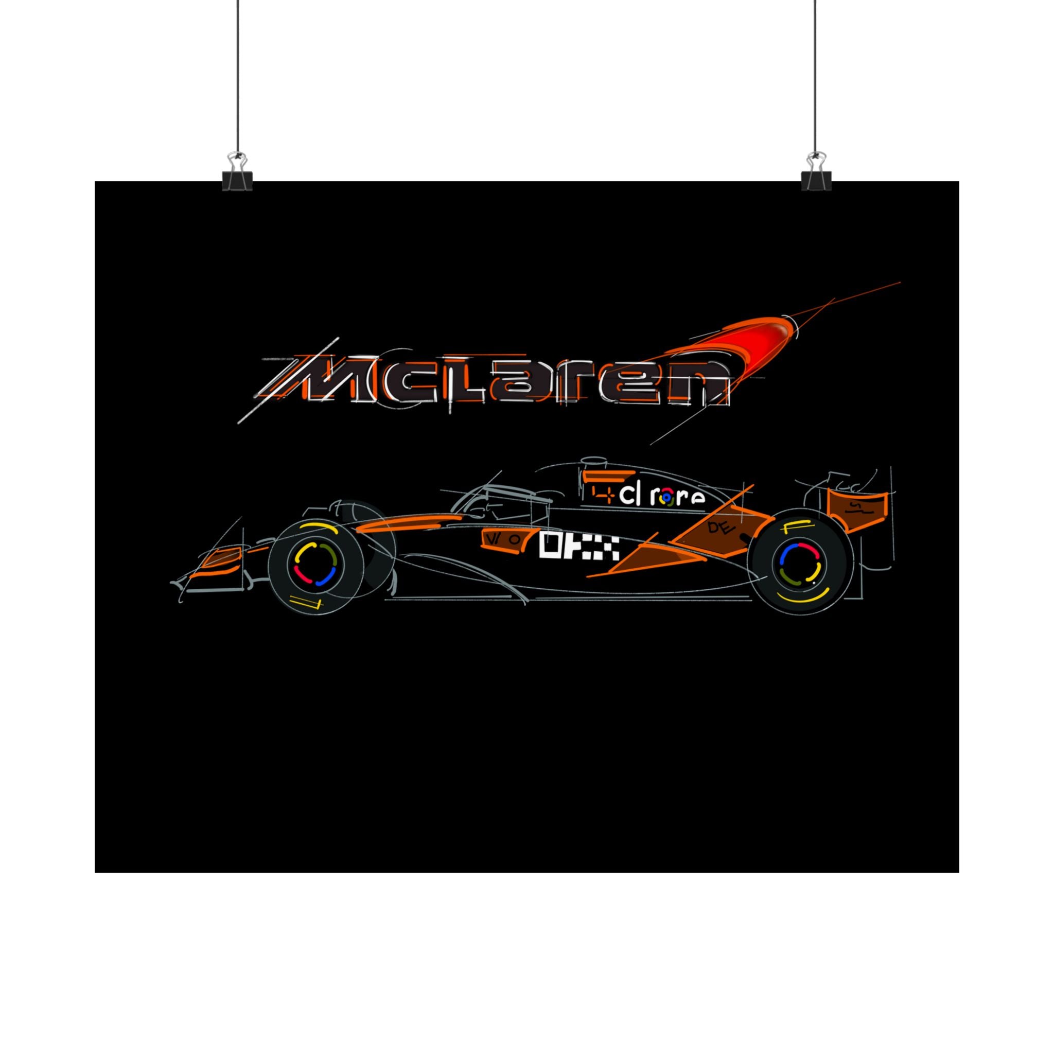 McLaren F1 Poster