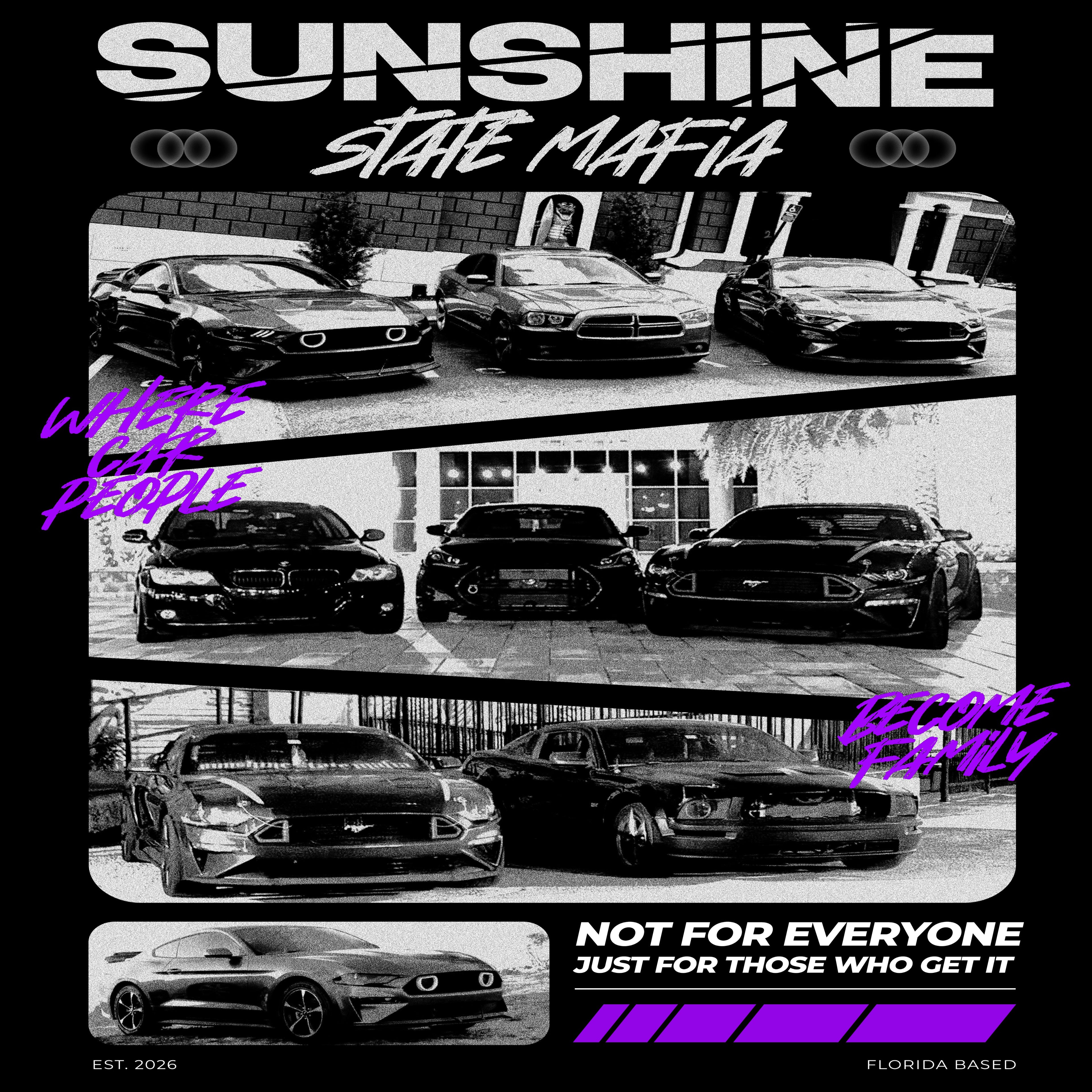 SUNSHINE STATE MAFIA— Retro Automotive Shirt