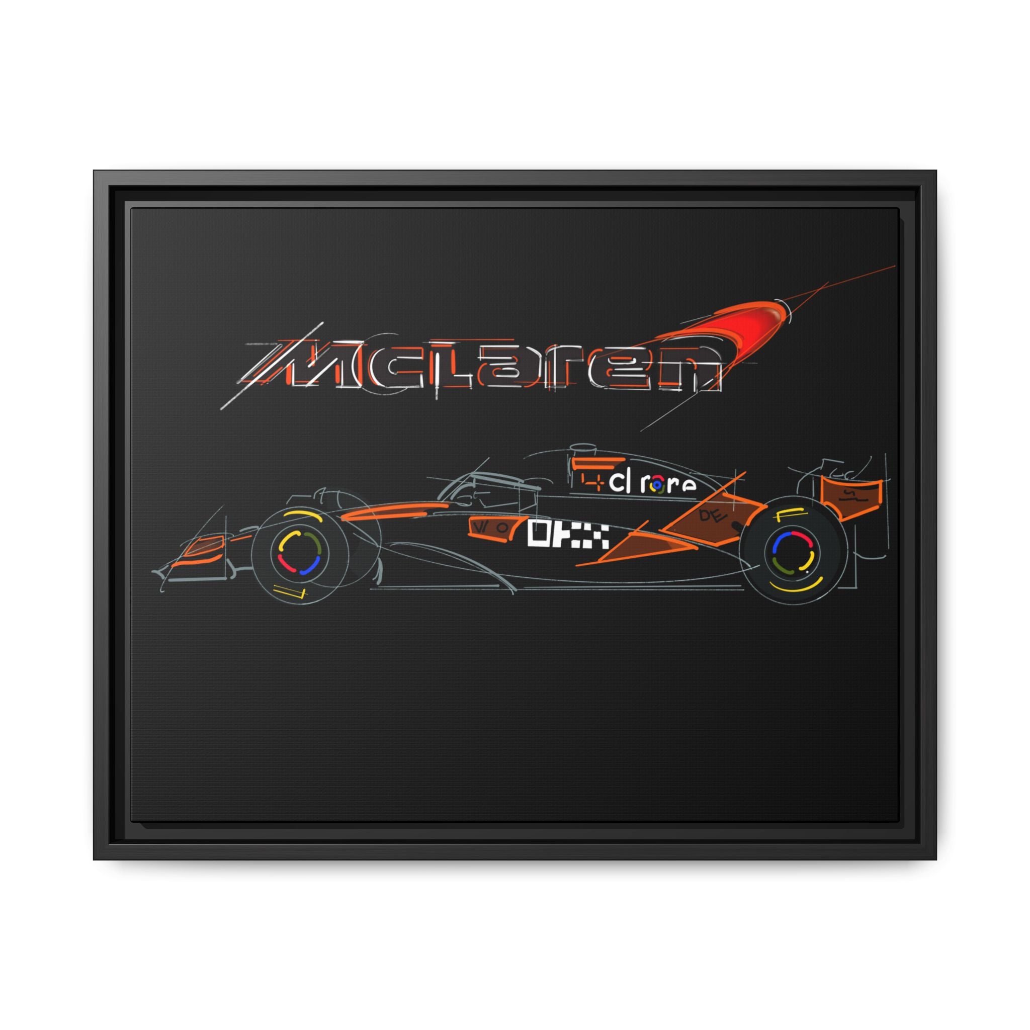 McLaren F1 Framed