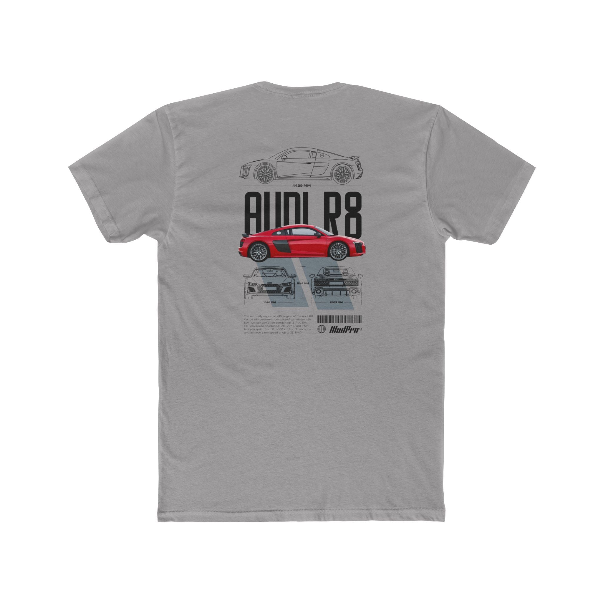 ModPro Audi R8 Blueprint Lightweight Tee