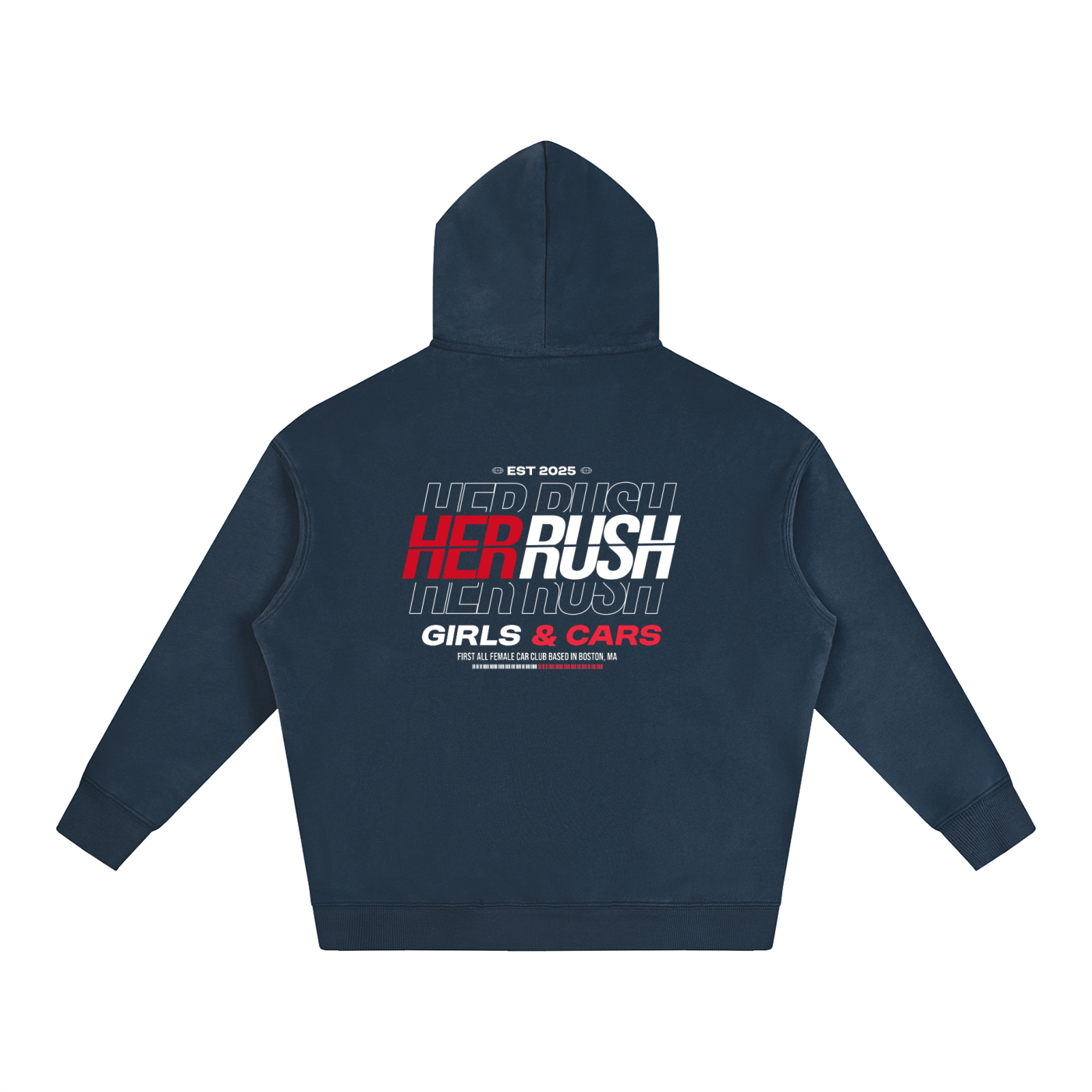 HER_RUSH Girls & Cars Hoodie