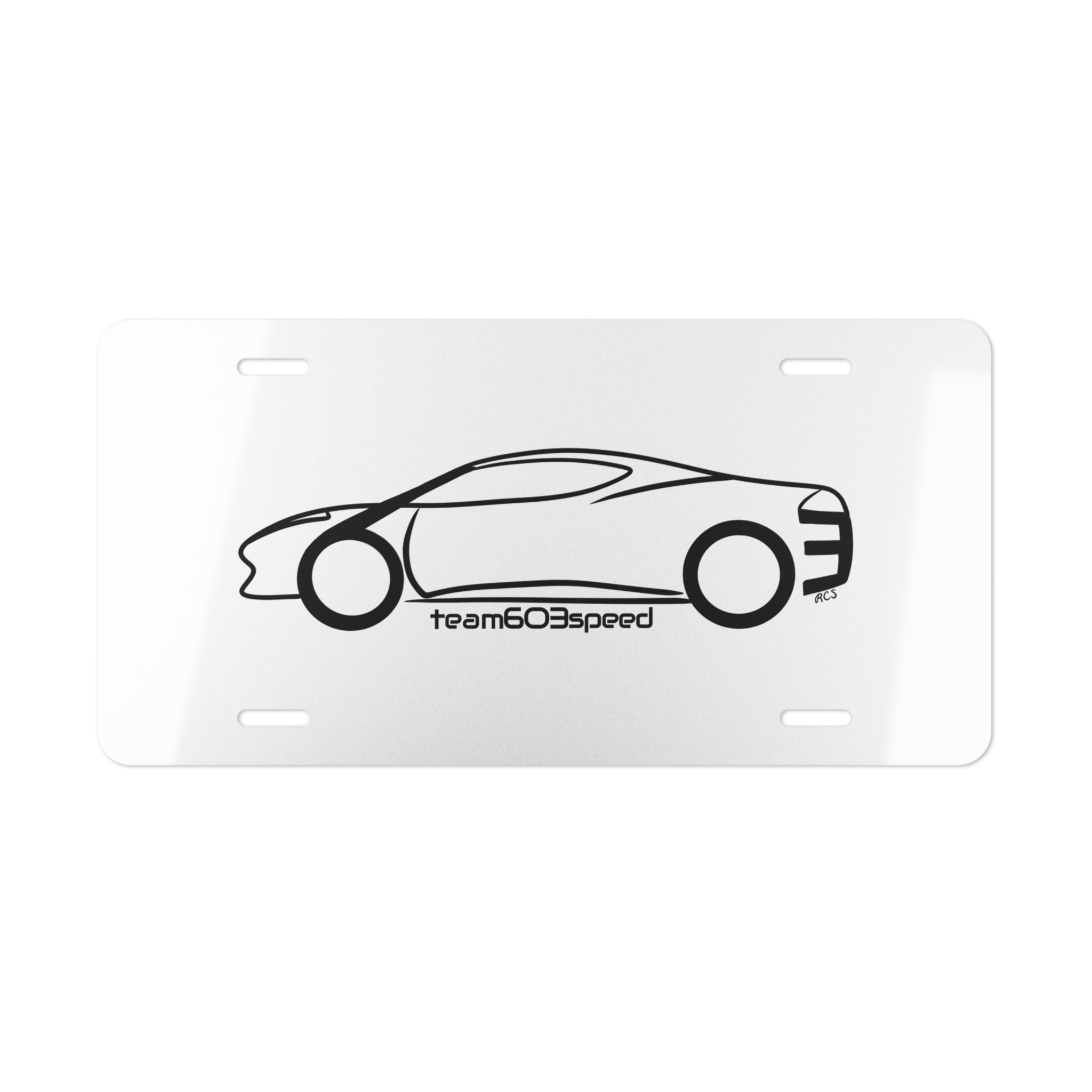 Team603Speed Vanity Plate