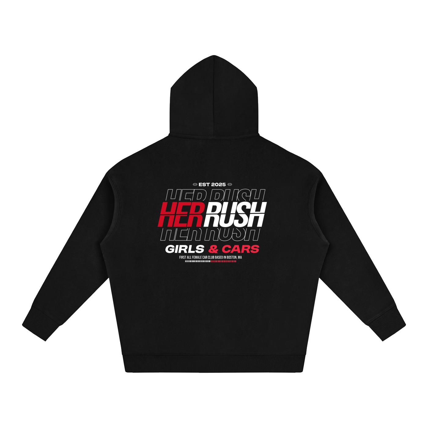 HER_RUSH Girls & Cars Hoodie
