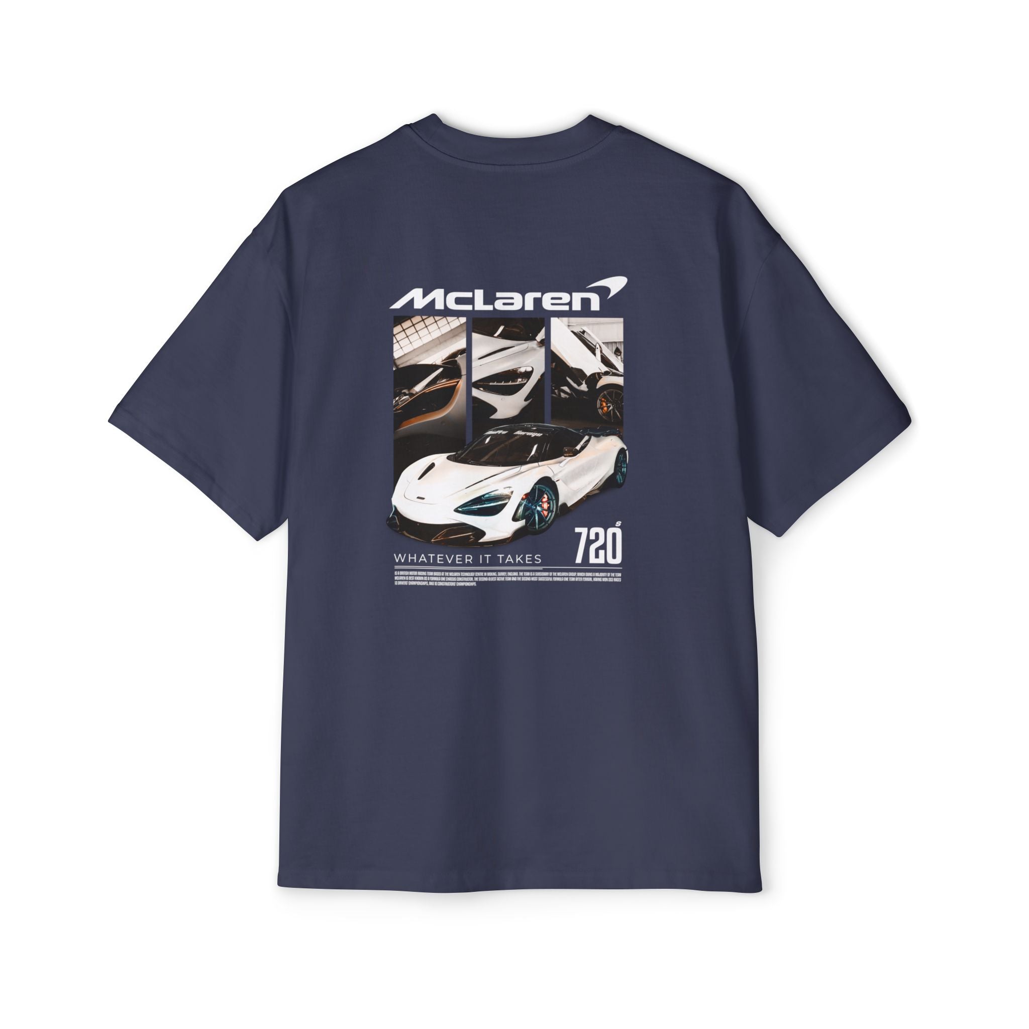 ModPro McLaren 720S Graphic Shirt - White Print