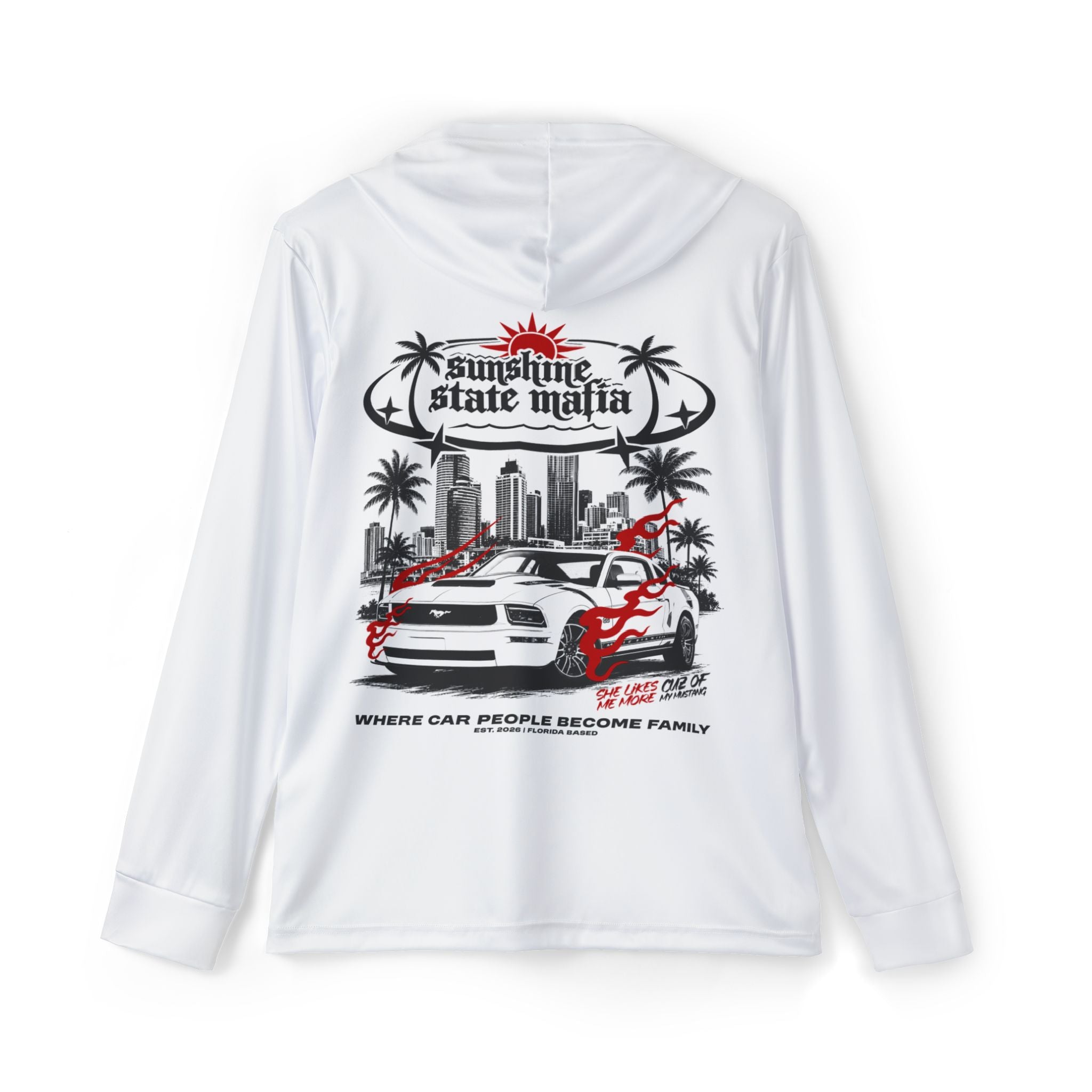 SUNSHINE STATE MAFIA Light Warmup Hoodie - White