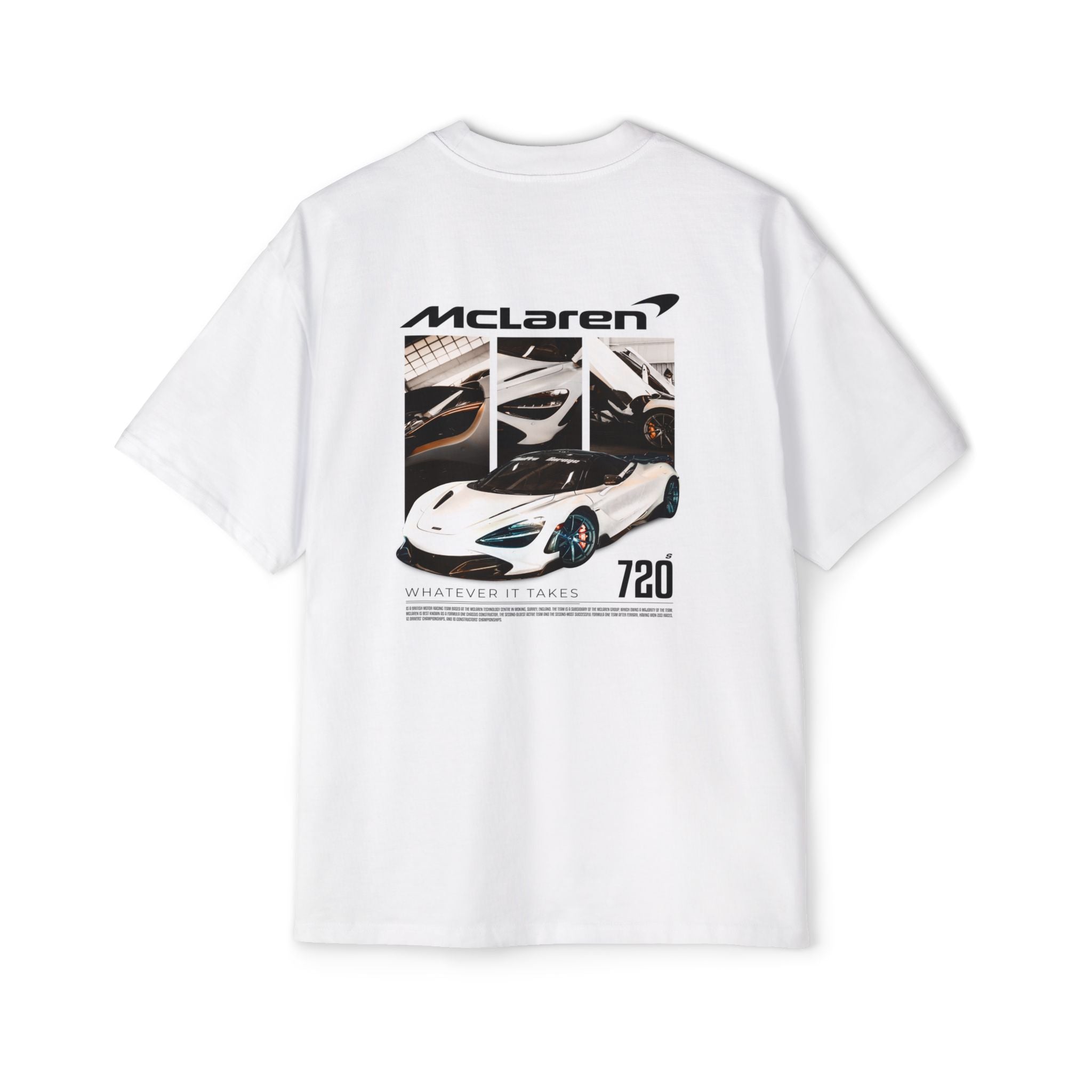 ModPro McLaren 720S Graphic Shirt - Black Print