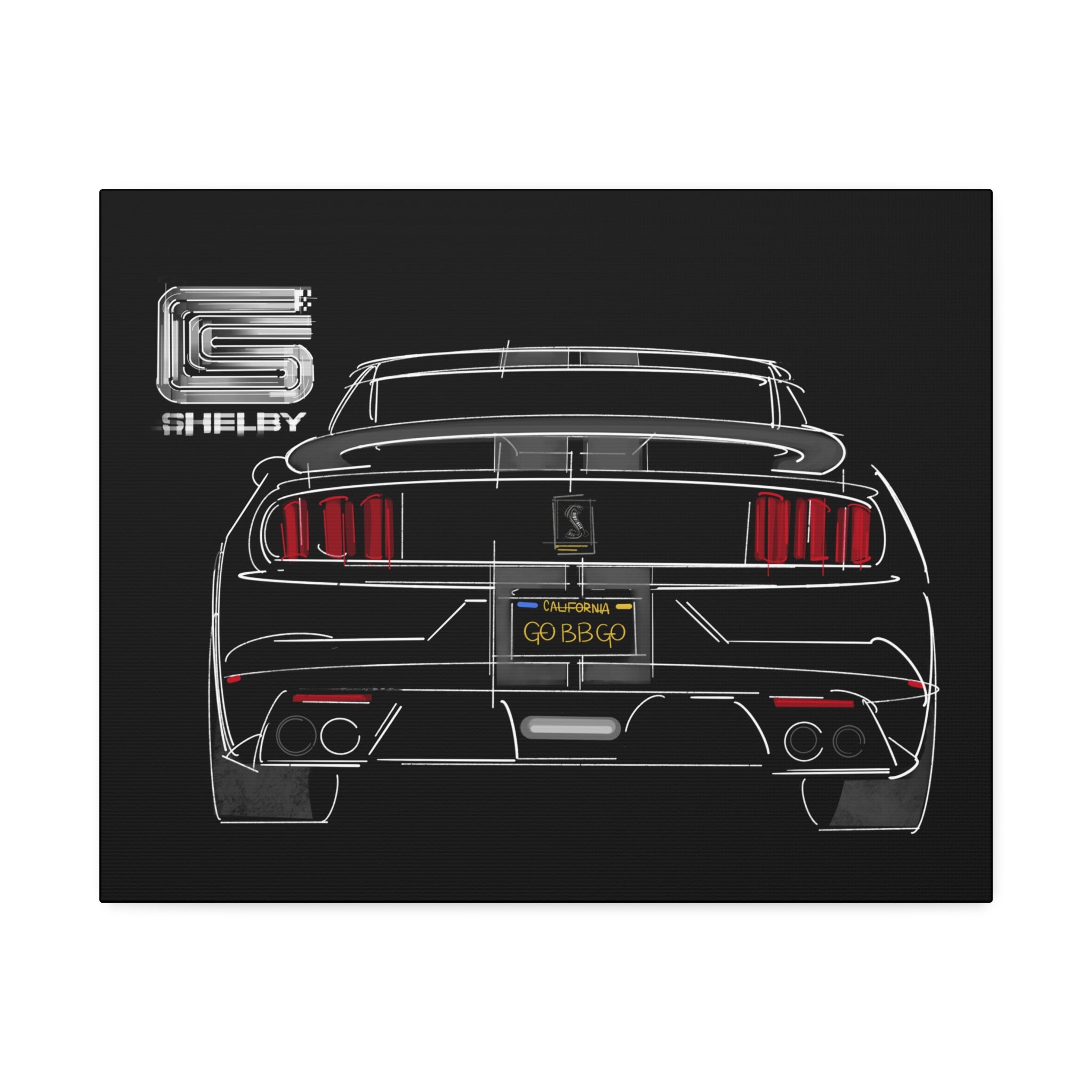 GT350 Rear + CS Canvas