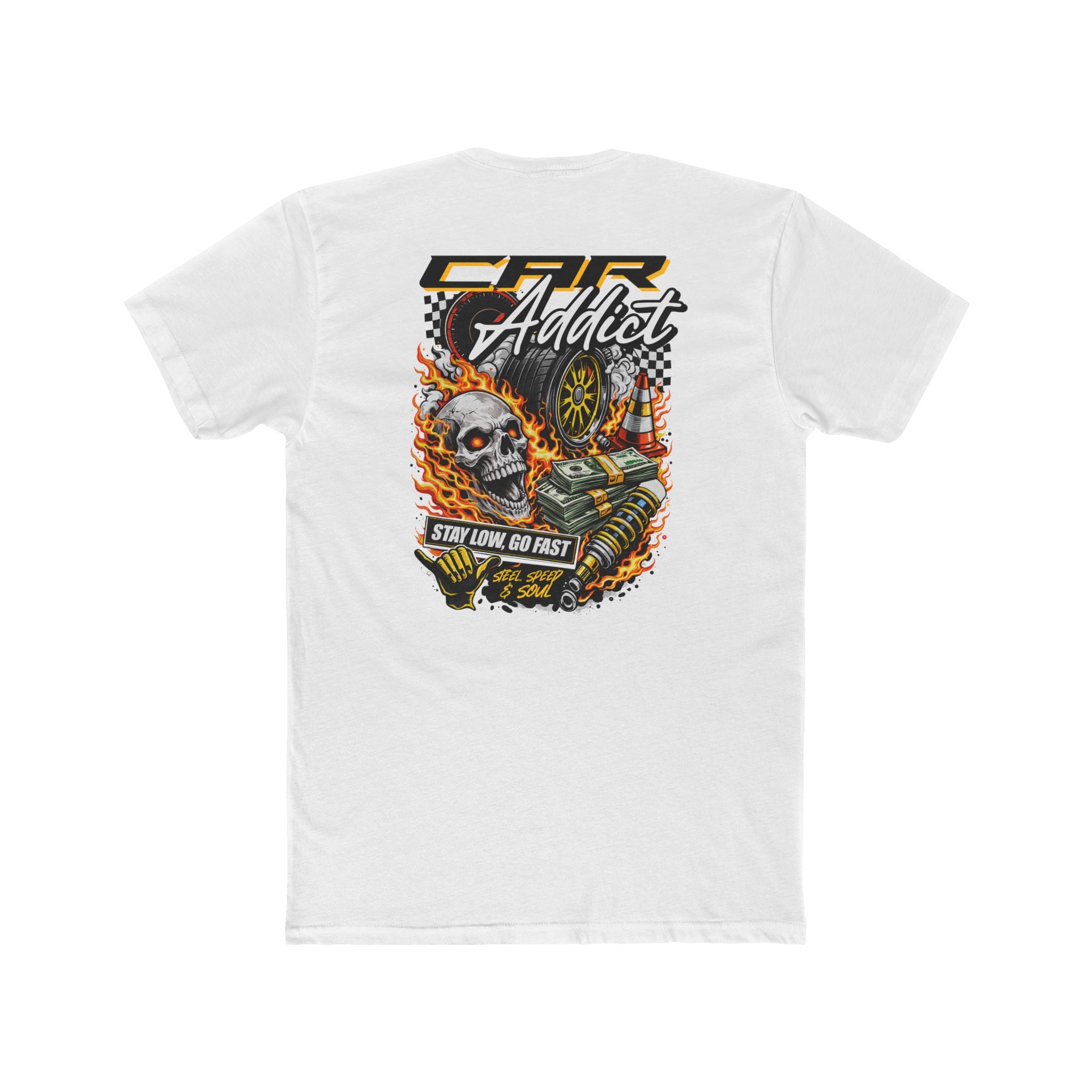 ModPro "Stay Low Go Fast" Skull Racing Lightweight Tee
