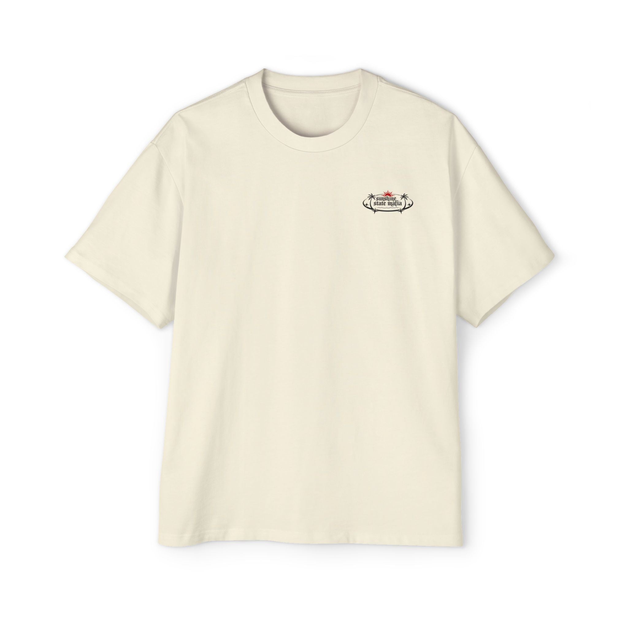 SUNSHINE STATE MAFIA Retro Palm Beach Muscle Car Graphic Shirt
