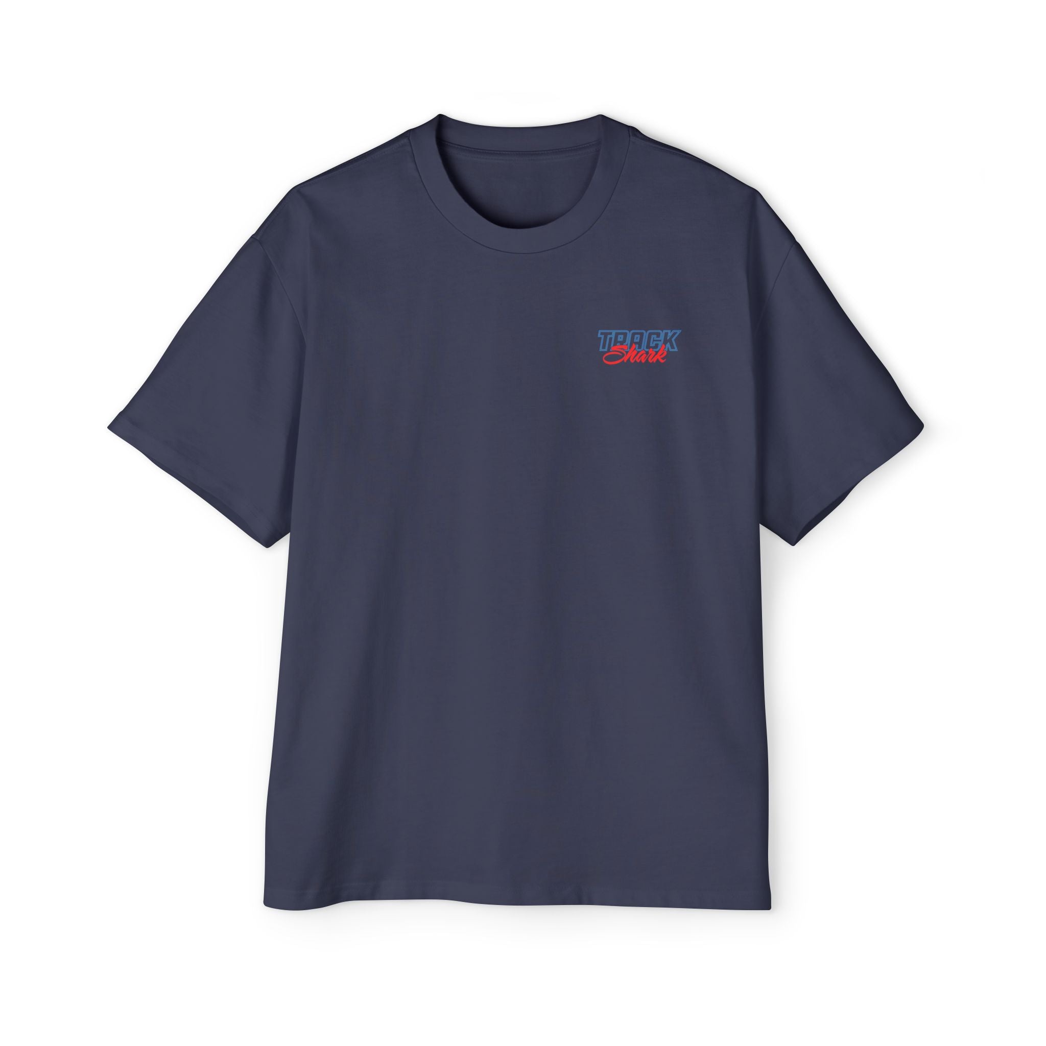 TRACKSHARK CLUB — Retro Racing Shark Graphic Shirt