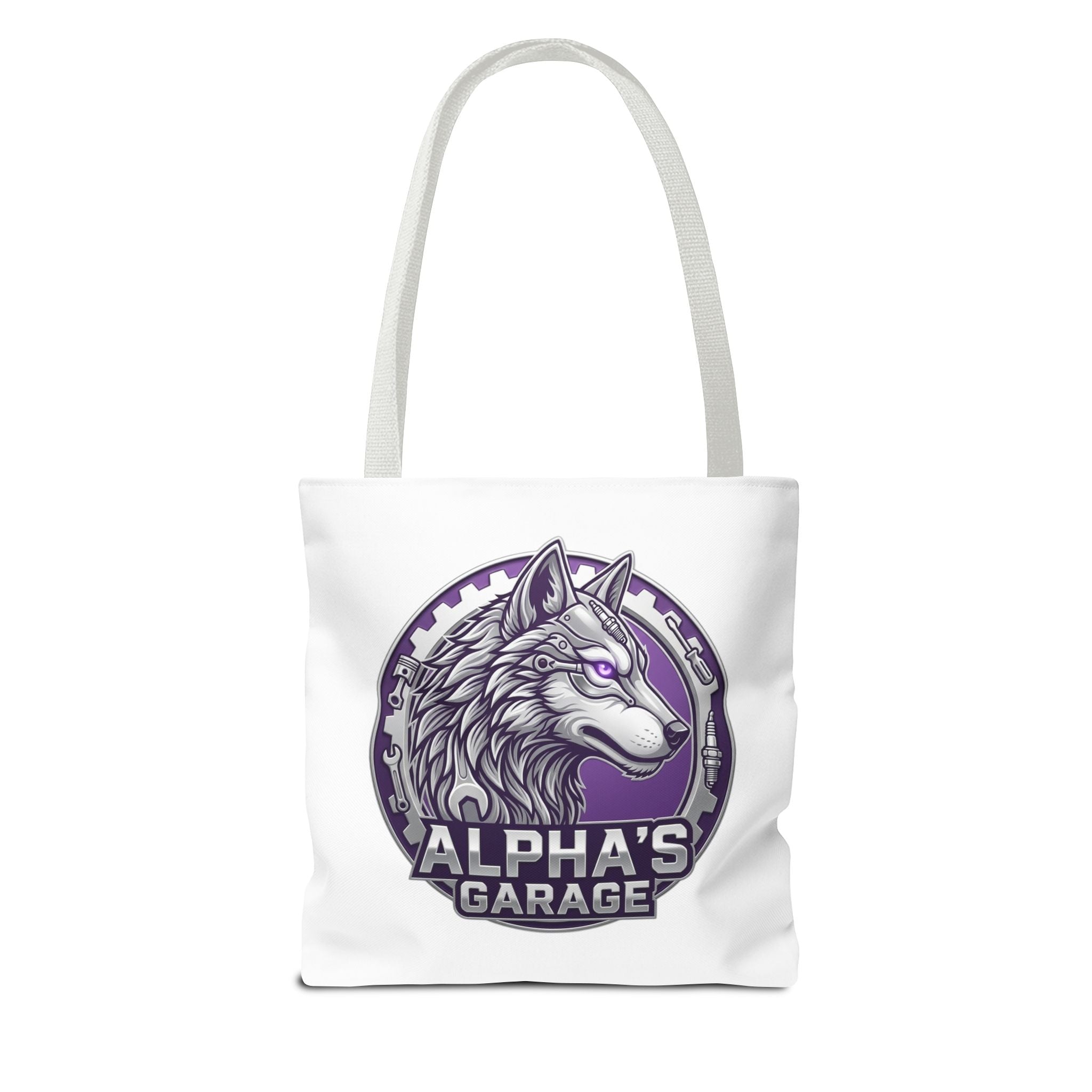 ALPHA'S GARAGE Tote Bag