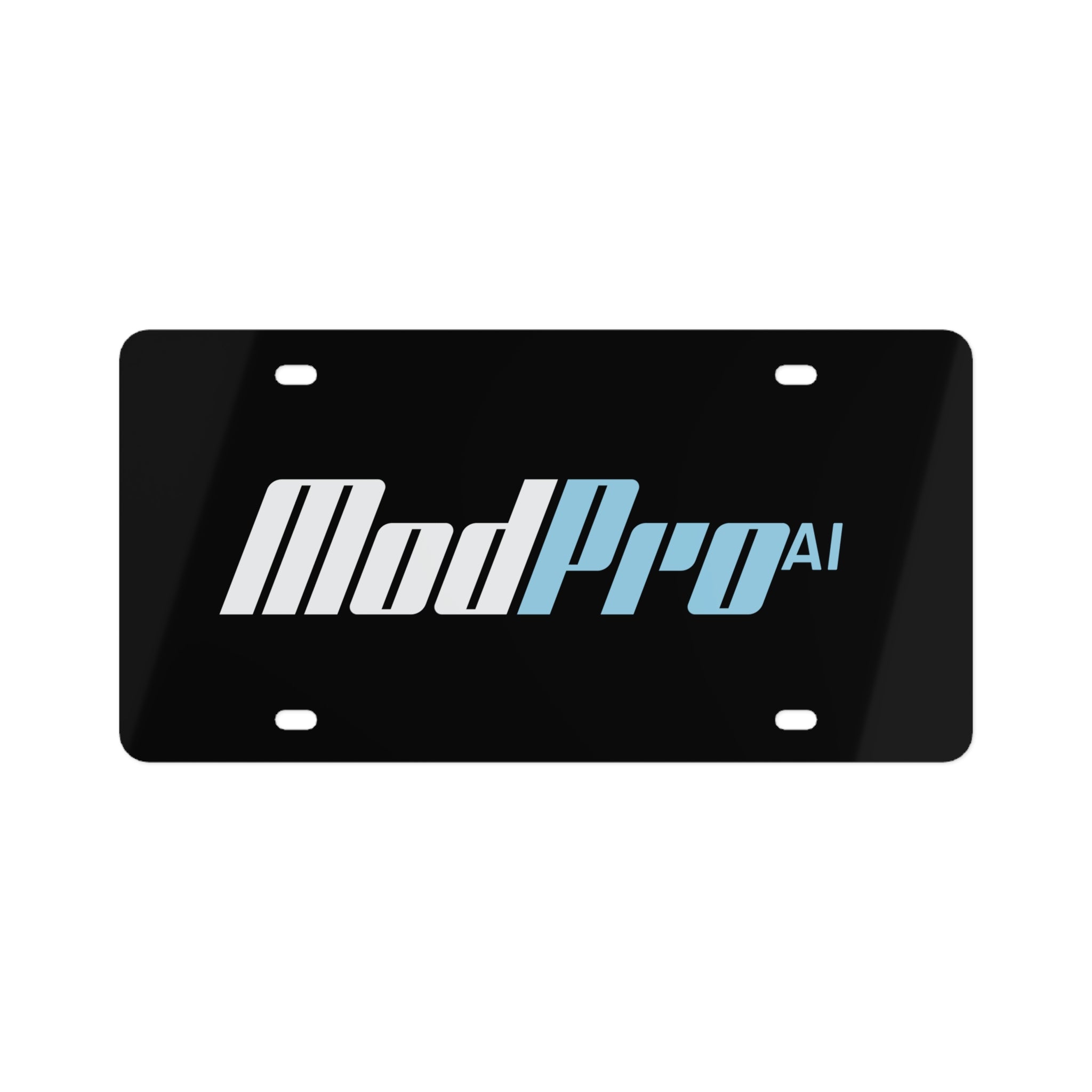 ModPro License Plate — Black