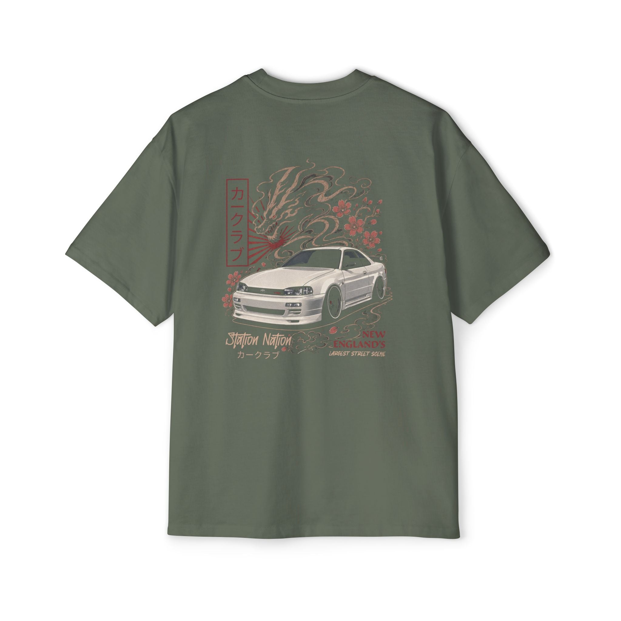 STATION NATION Sakura Japanese Street Style Shirt