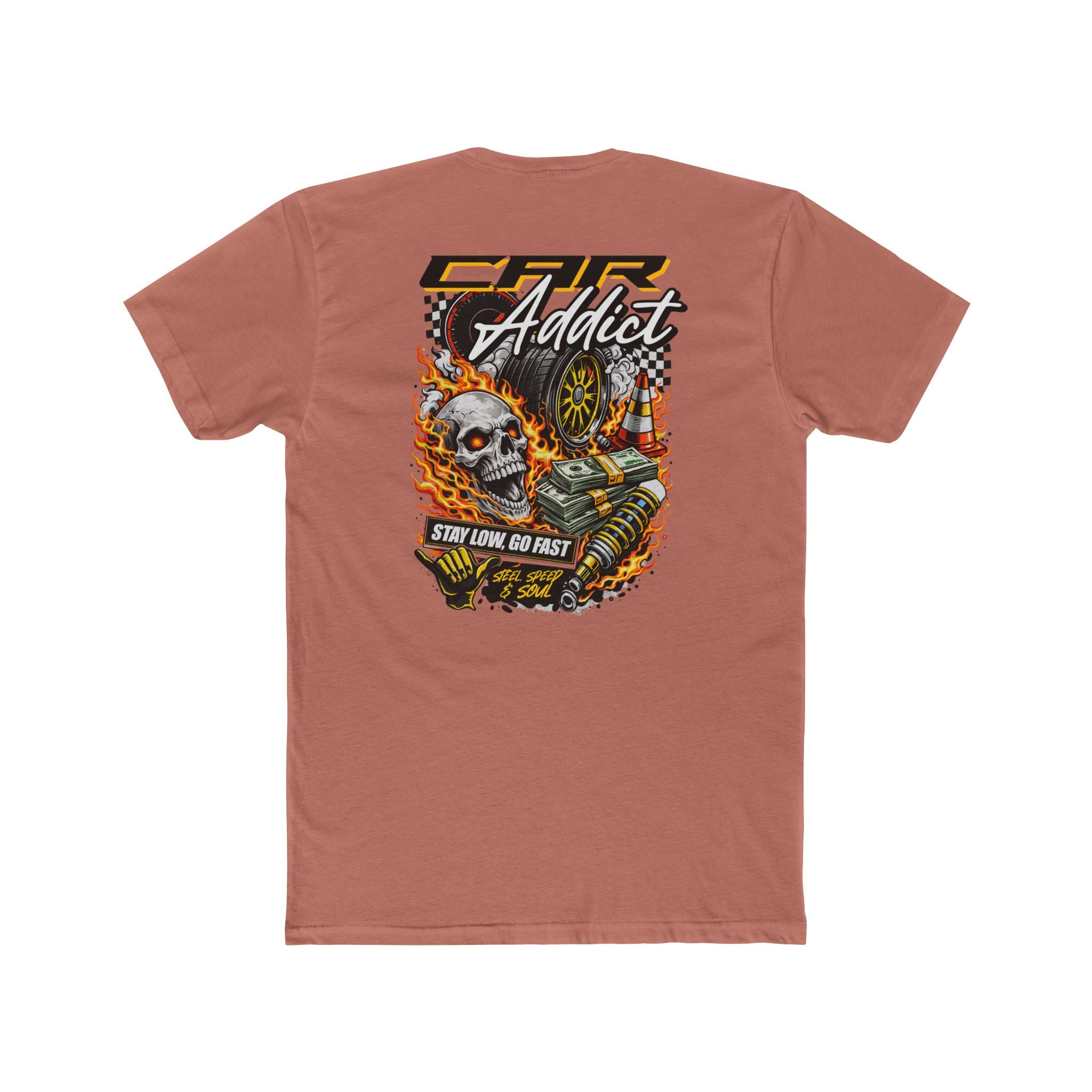 ModPro "Stay Low Go Fast" Skull Racing Lightweight Tee